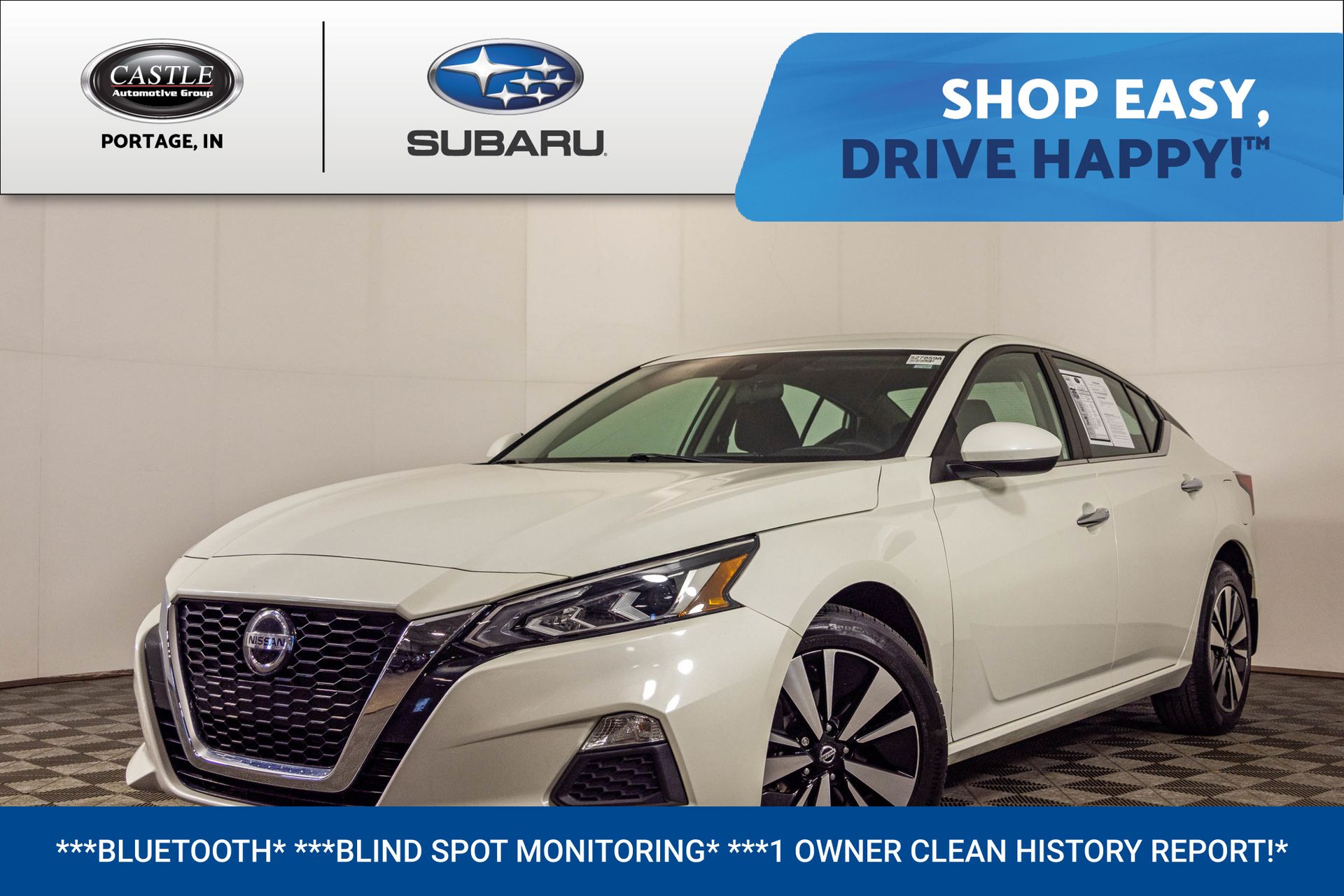 Pearl White Tricoat 2022 Nissan Altima Sedan All-Wheel Drive Continuously Variable Transmission