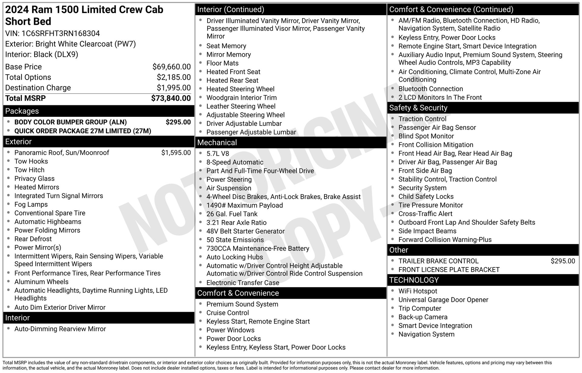 2024 RAM Ram 1500 Pickup Limited's photo