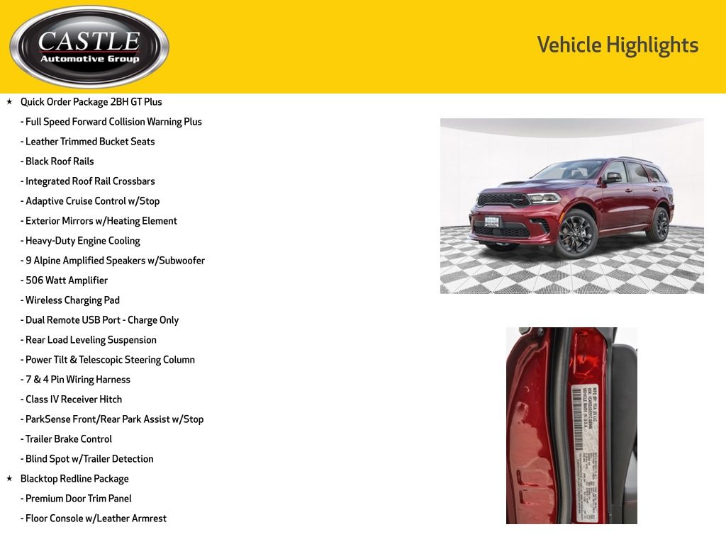 2026 DODGE DURANGO - Image 6