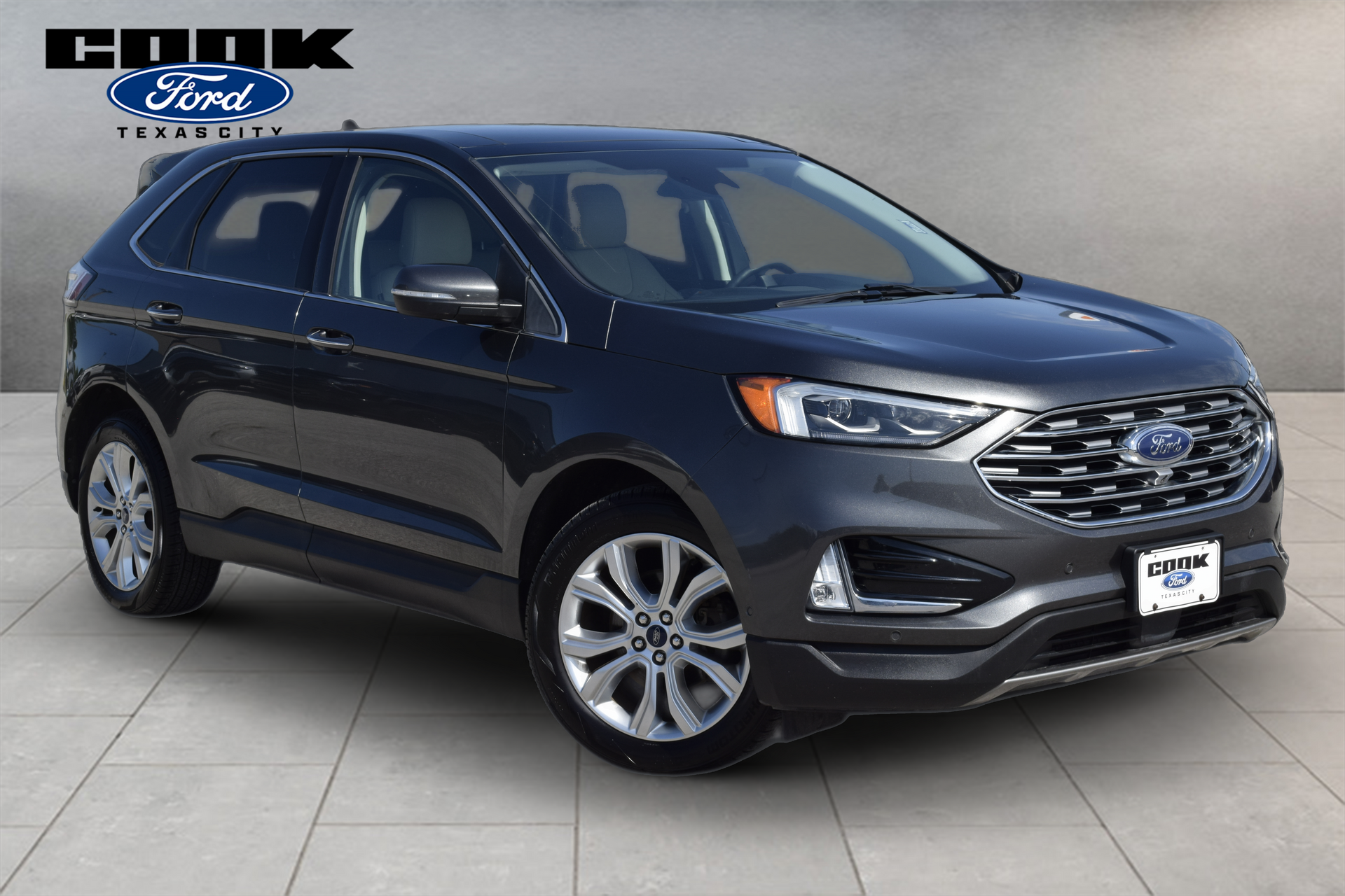 2020 Ford Edge Titanium Gray at Legacy Ford