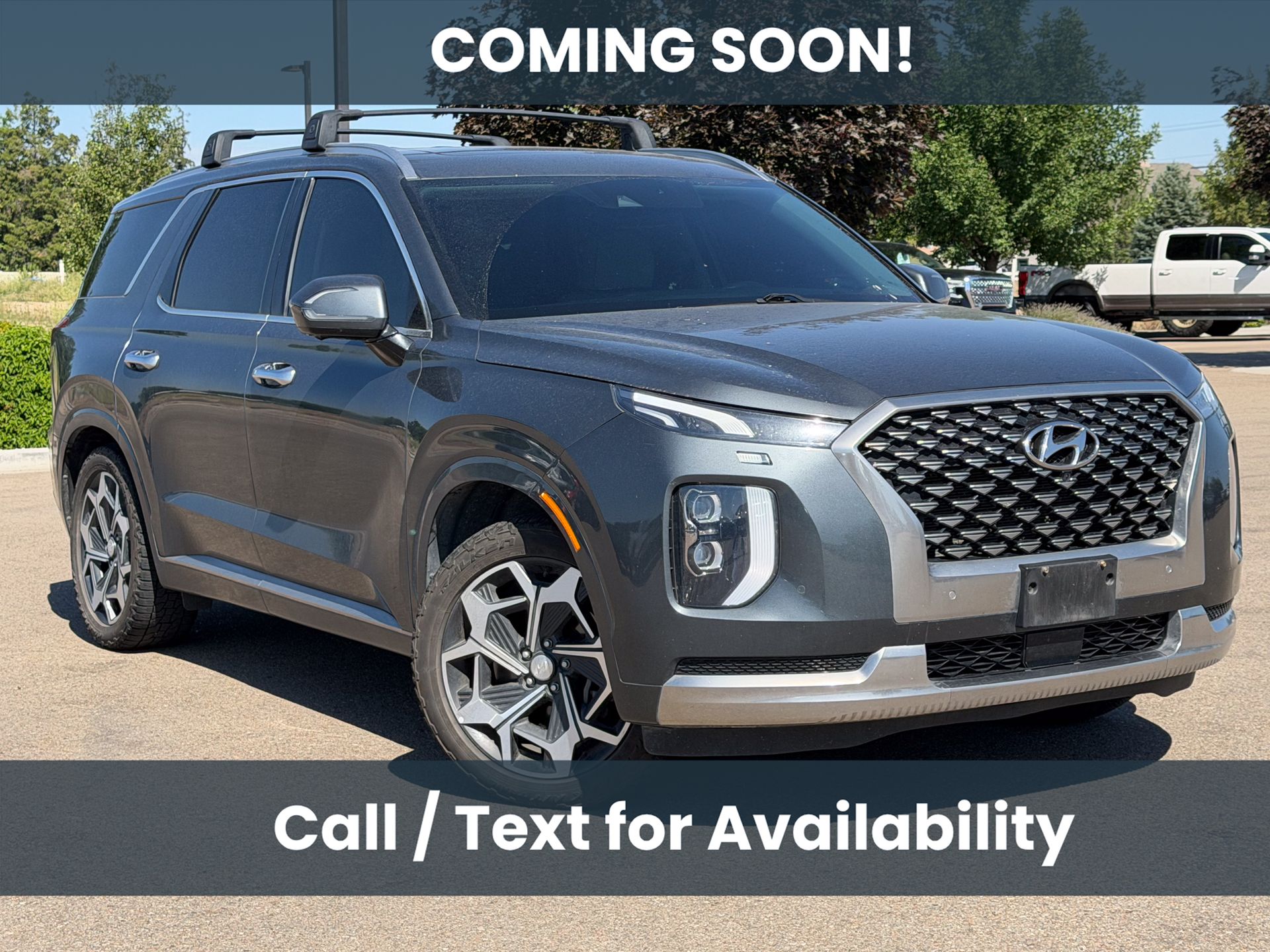 Gray (Steel Graphite) 2022 Hyundai Palisade SUV / Crossover All-Wheel Drive Automatic