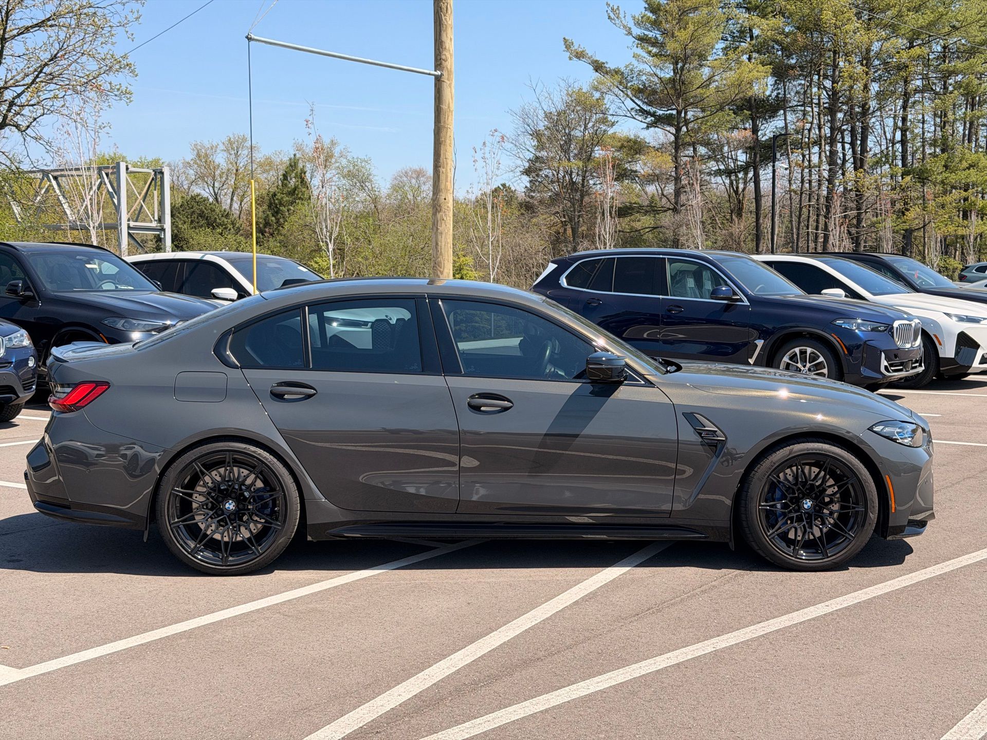 used 2024 BMW M3 car, priced at $89,900
