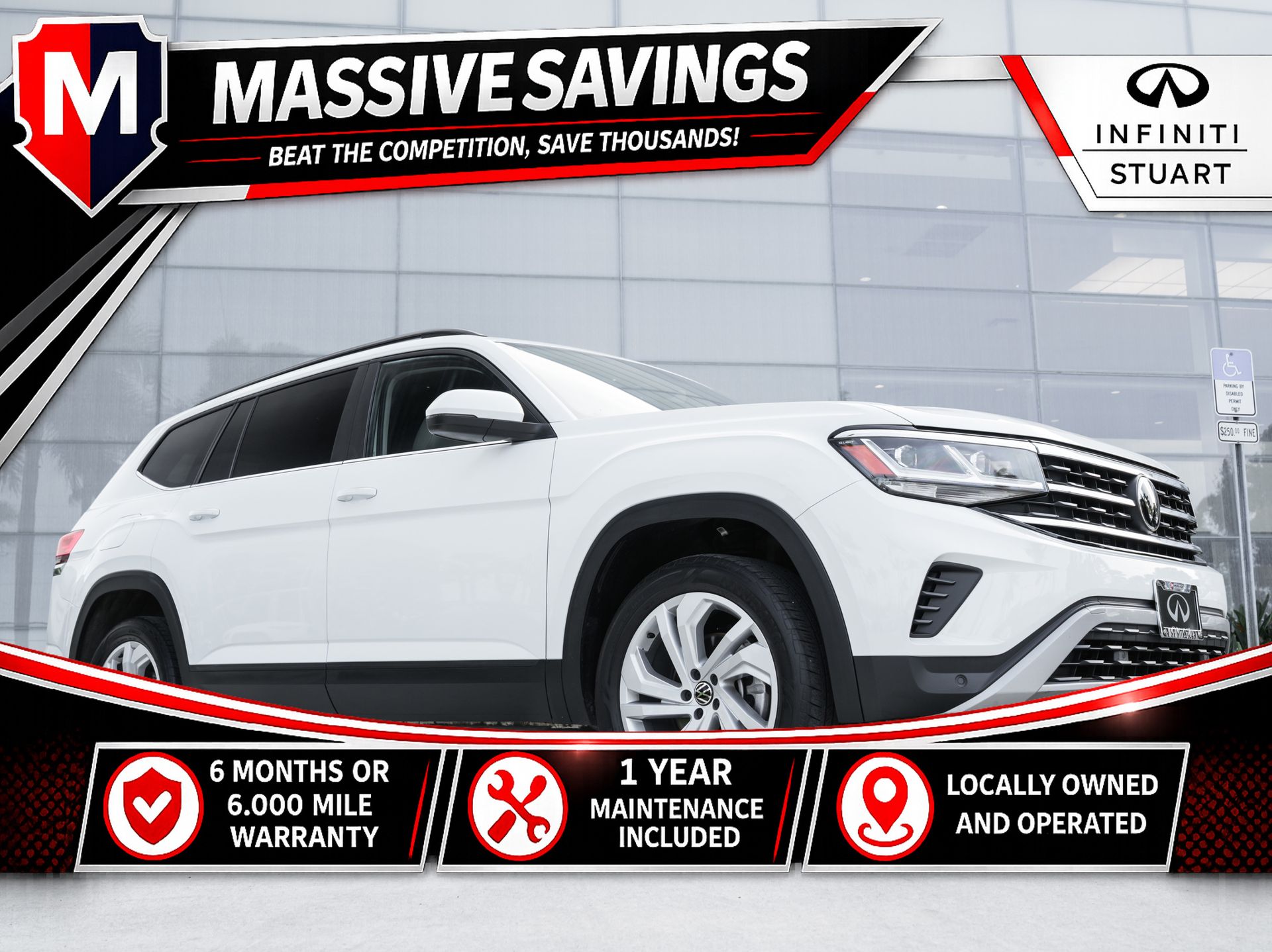 2023 Volkswagen Atlas 3.6L V6 SE w/Technology