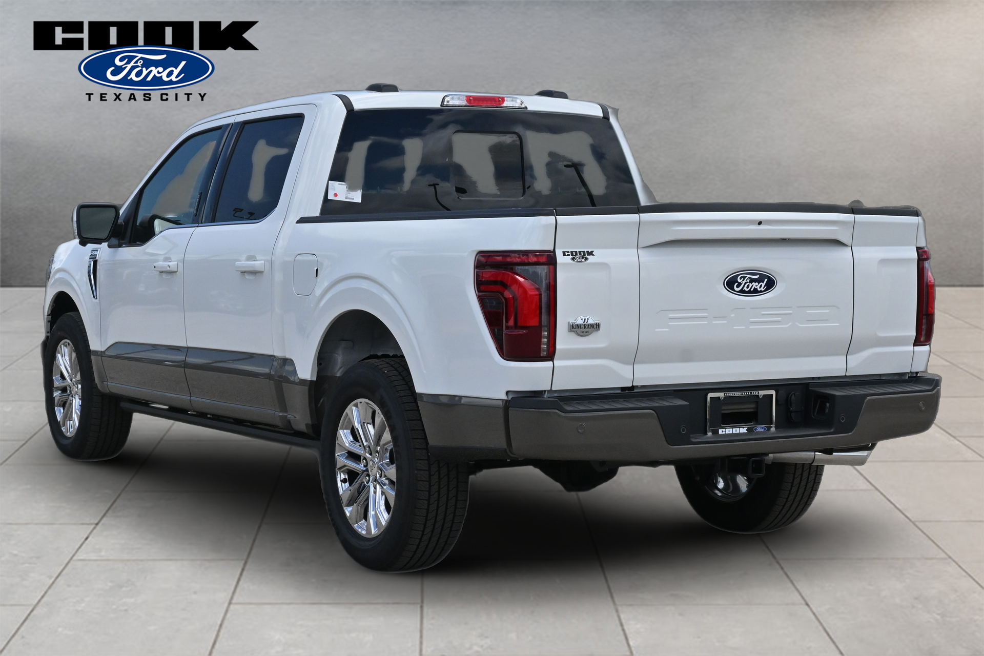 2026 Ford F-150 King Ranch White at Bayway Chrysler Dodge Jeep Ram
