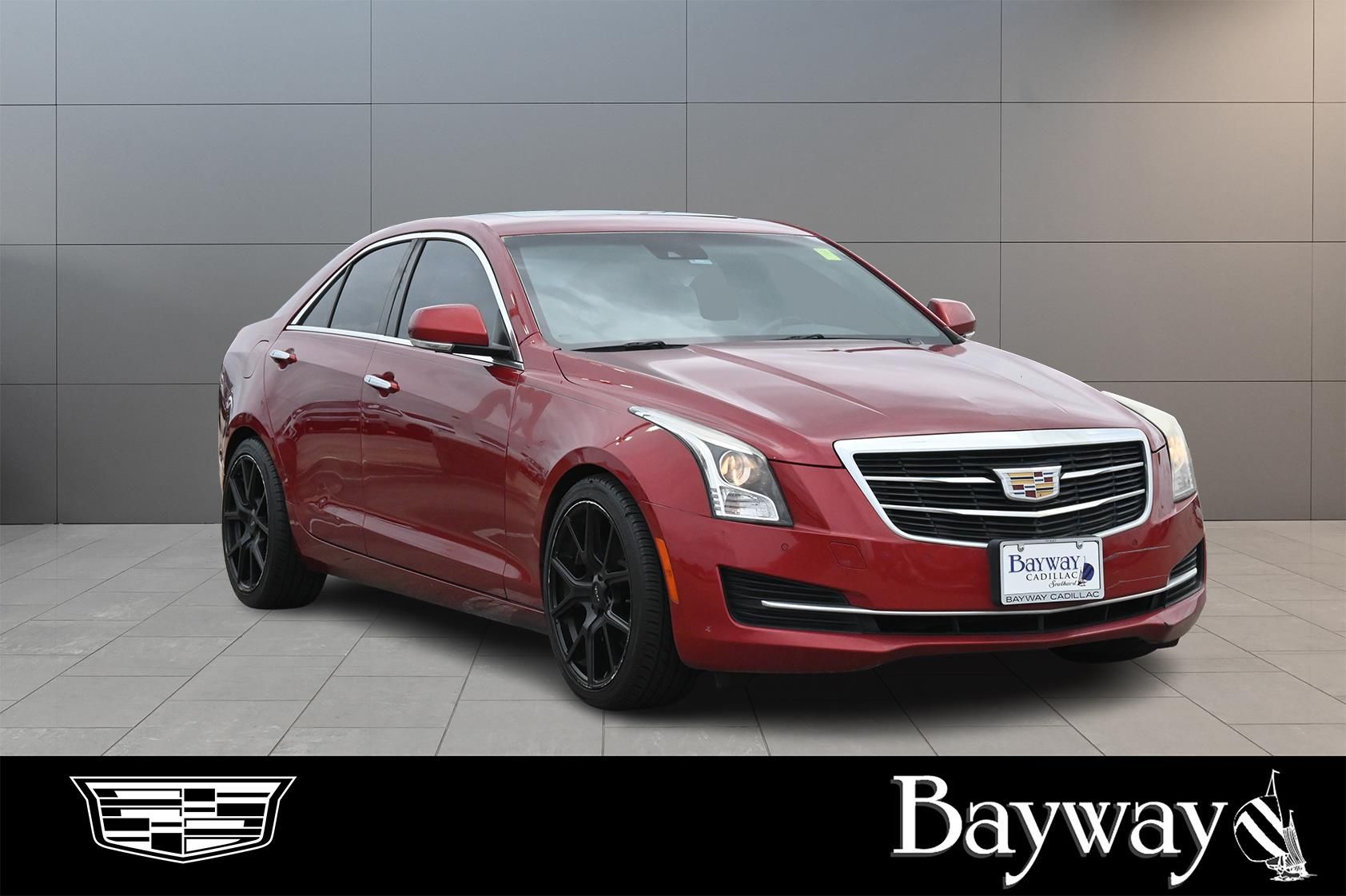 2017 Cadillac ATS 2.0L Turbo Luxury Red at Parkway Family Mazda