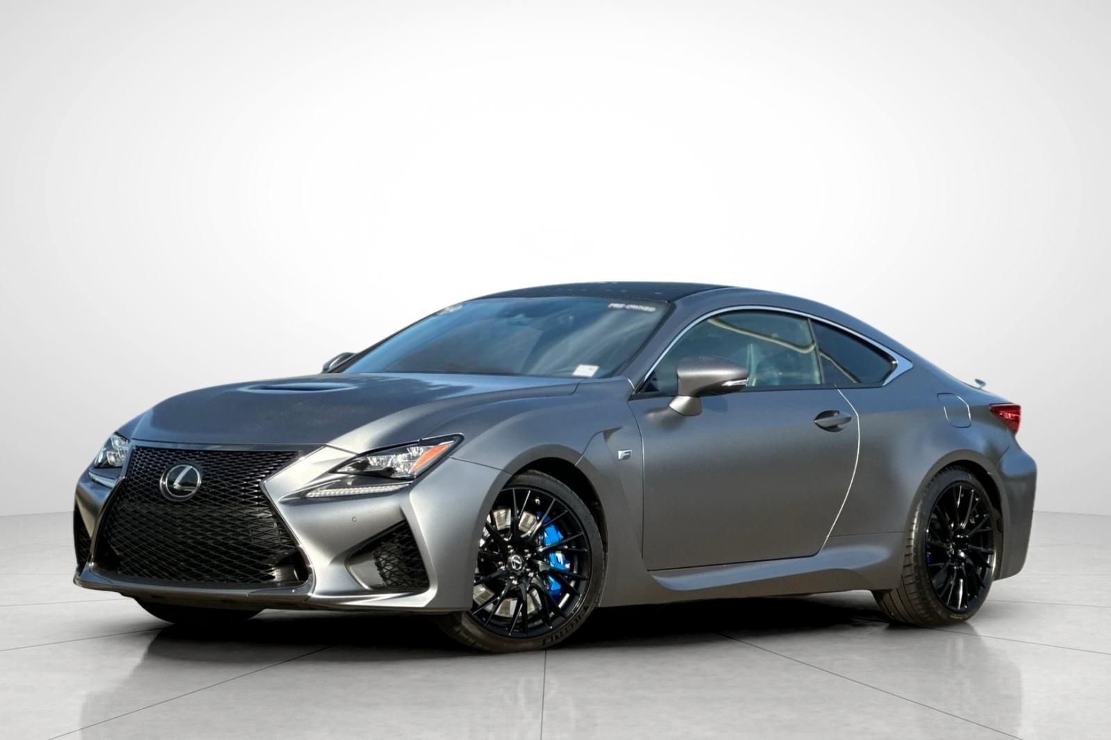 Matte Nebula Gray 2019 Lexus RC F F RWD Coupe Rear-Wheel Drive 8-Speed Dual Clutch
