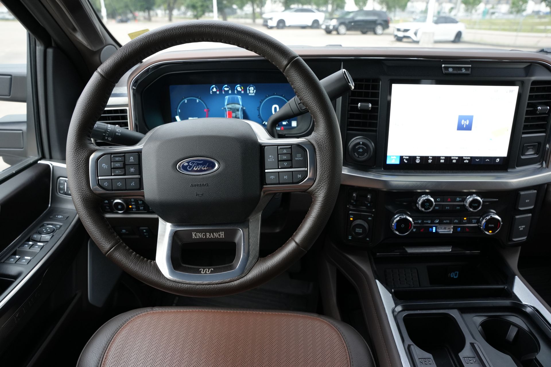 2025 Ford F-350SD King Ranch White at Traditions Chevrolet