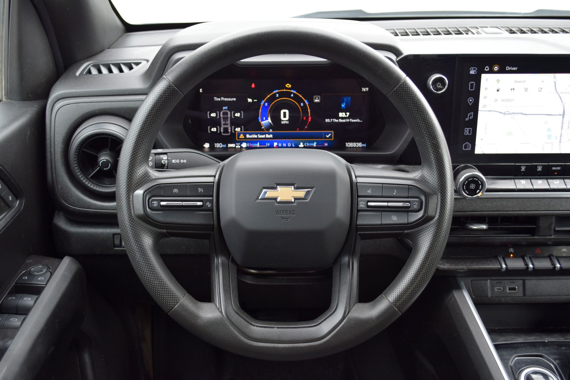 2024 Chevrolet Colorado Work Truck White at DeMontrond Gulf Freeway