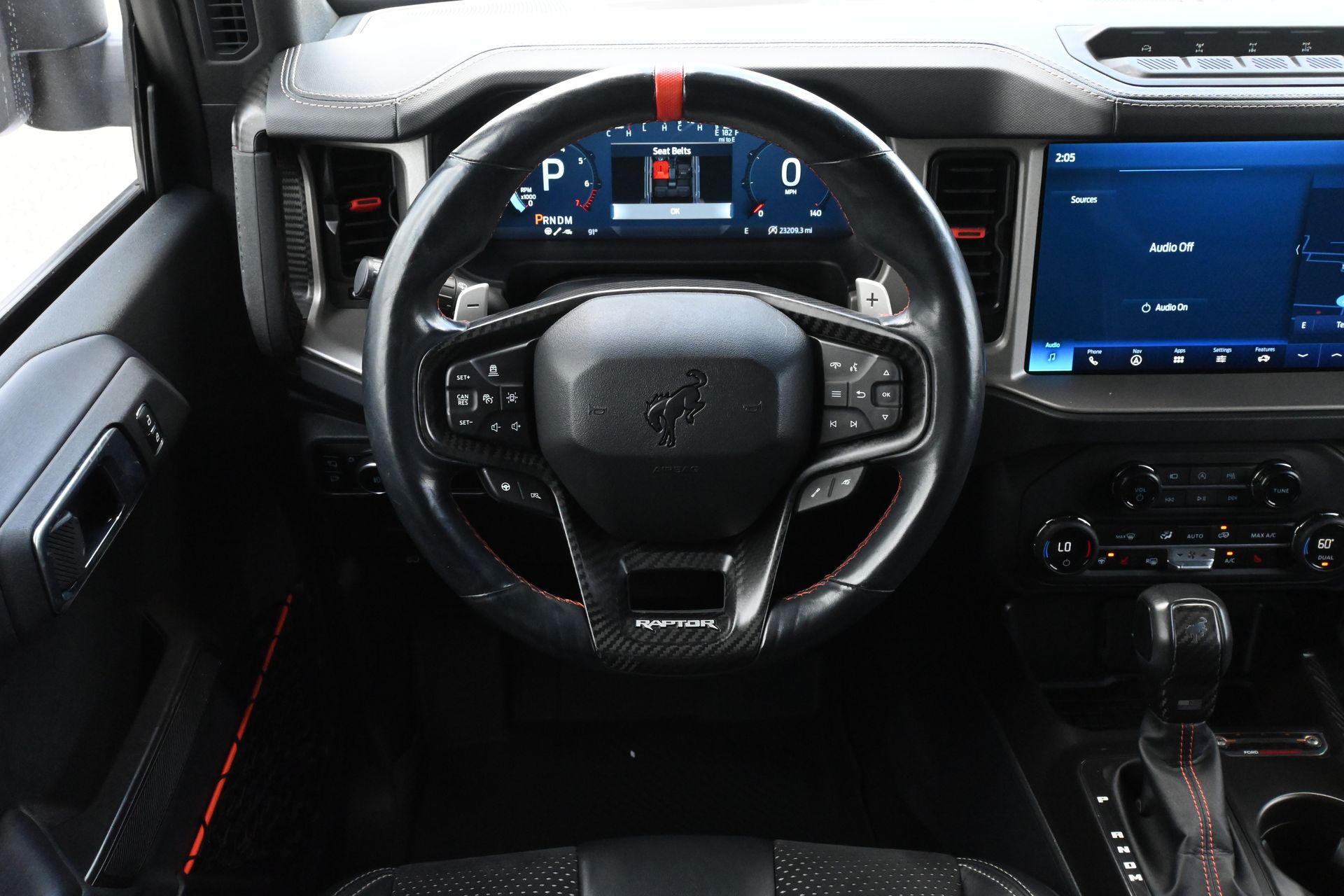 2024 Ford Bronco Raptor White at EAG Ford Navasota