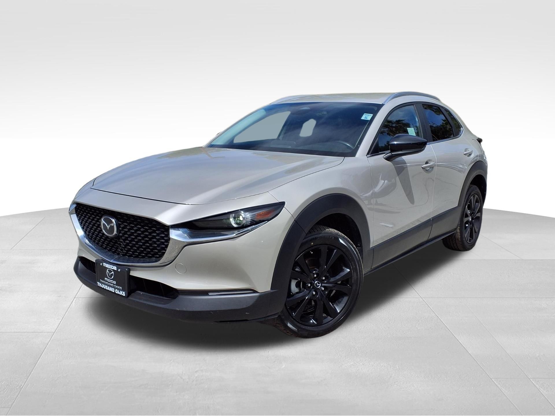 Gray (Platinum Quartz Metallic) 2024 Mazda CX-30 2.5 S Select Sport AWD SUV / Crossover All-Wheel Drive 6-Speed Automatic