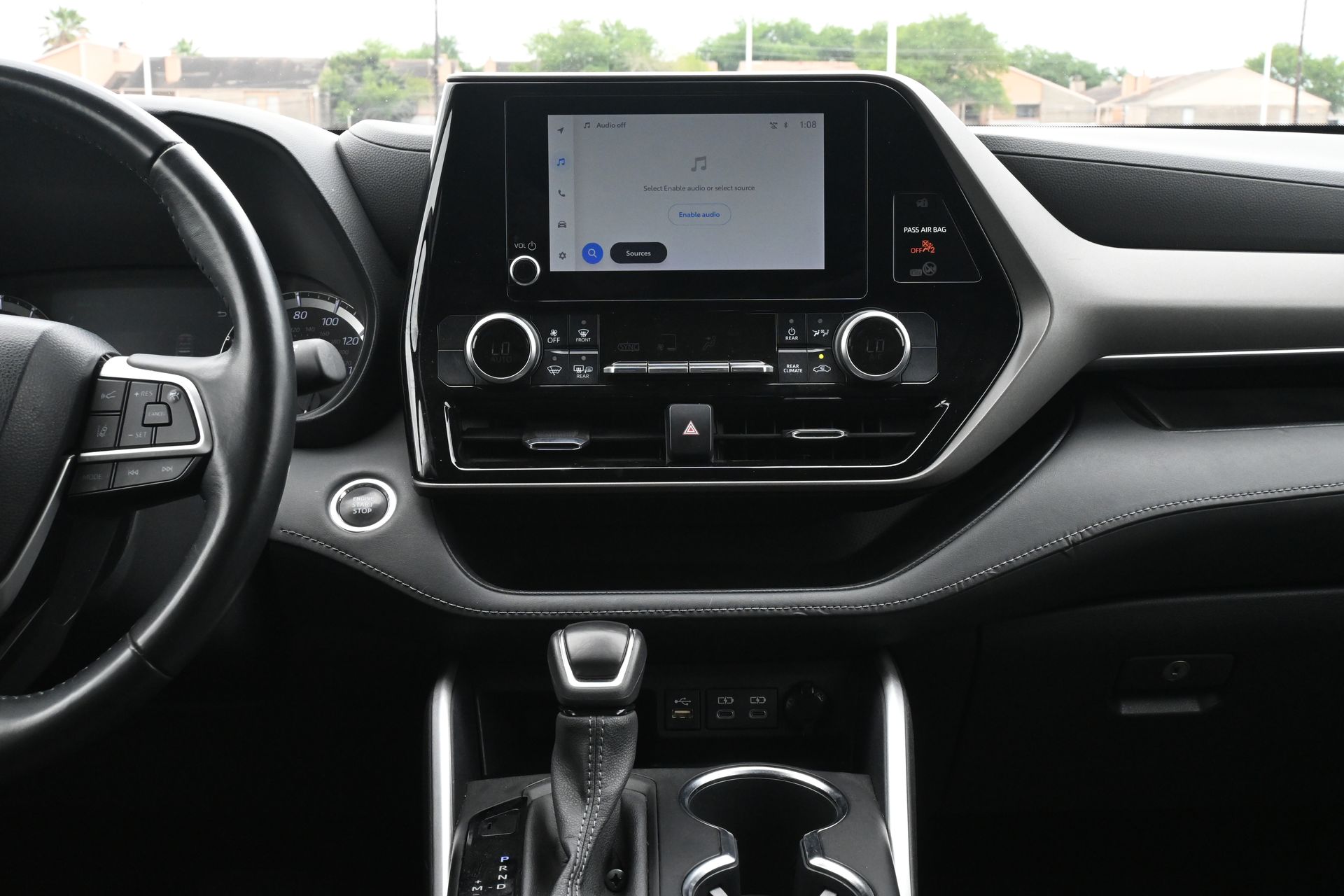 2023 Toyota Highlander LE Blue at Joe Myers Mazda Kia