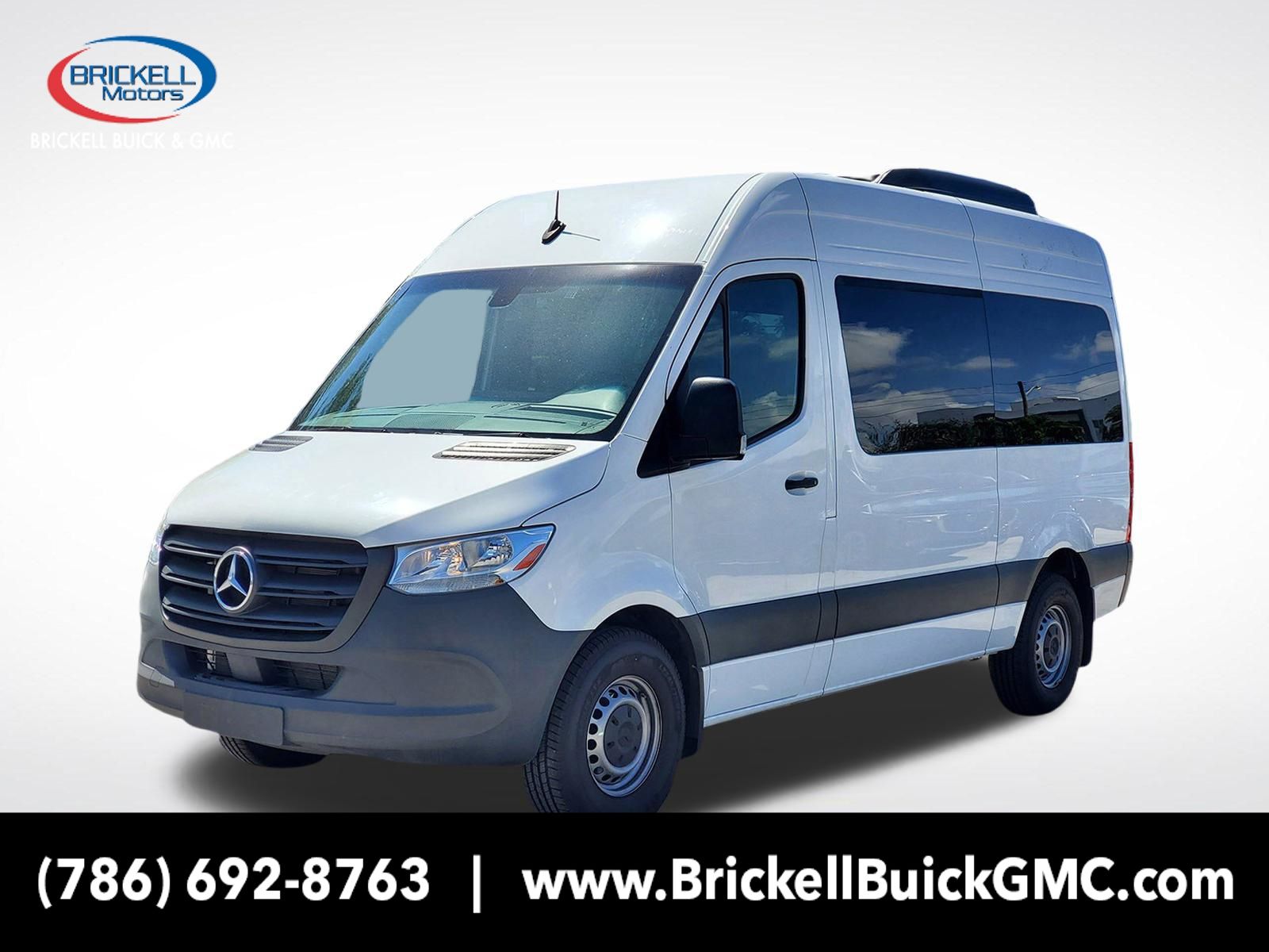 Arctic White 2024 Mercedes-Benz Sprinter Van Rear-Wheel Drive 9-Speed Automatic