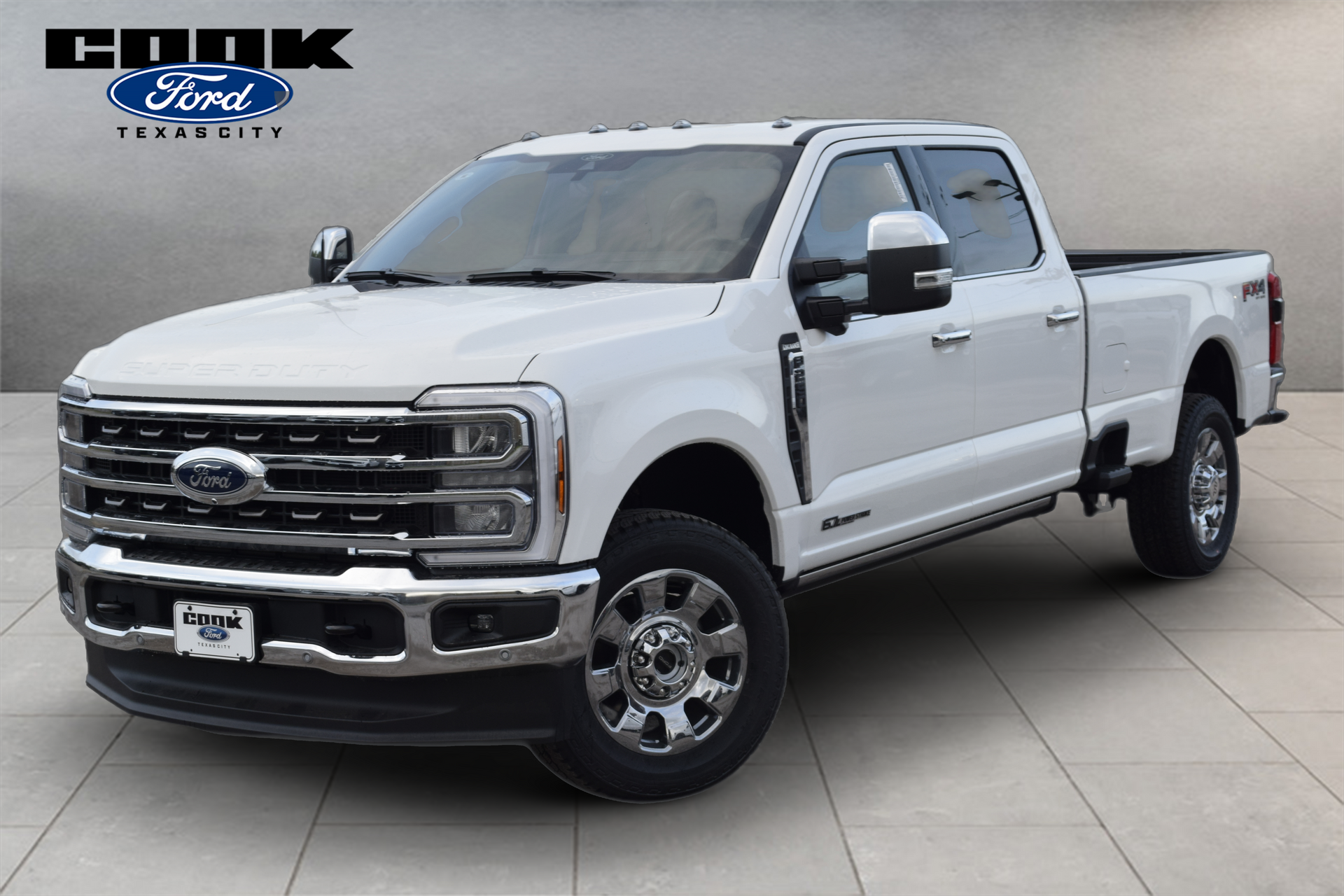 2026 Ford F-250SD King Ranch White at EAG Ford Navasota