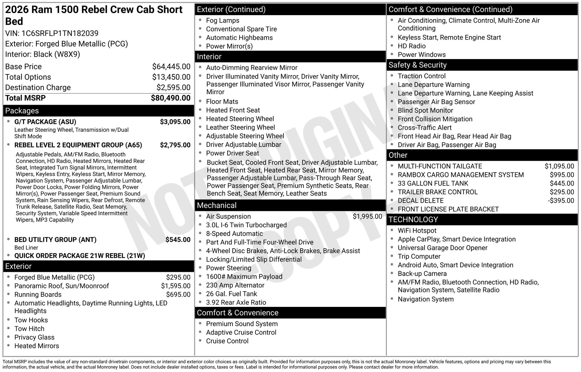2026 RAM 1500 - Image 3