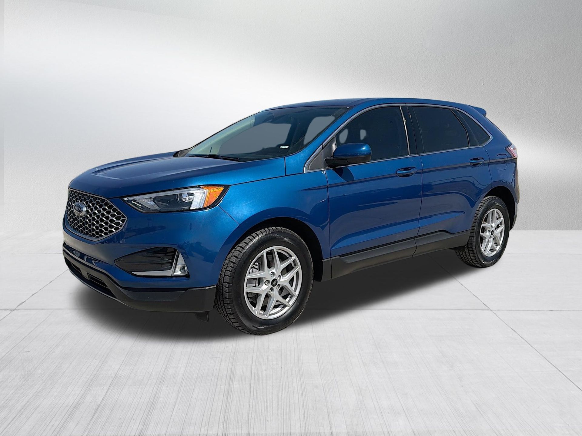 Atlas Blue Metallic 2024 Ford Edge SUV / Crossover All-Wheel Drive 8-Speed Automatic