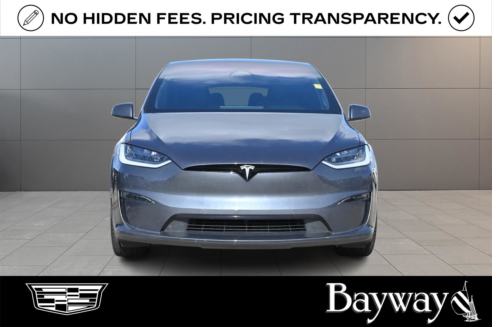 2023 Tesla Model X Standard Range Gray at DeMontrond Automotive Group