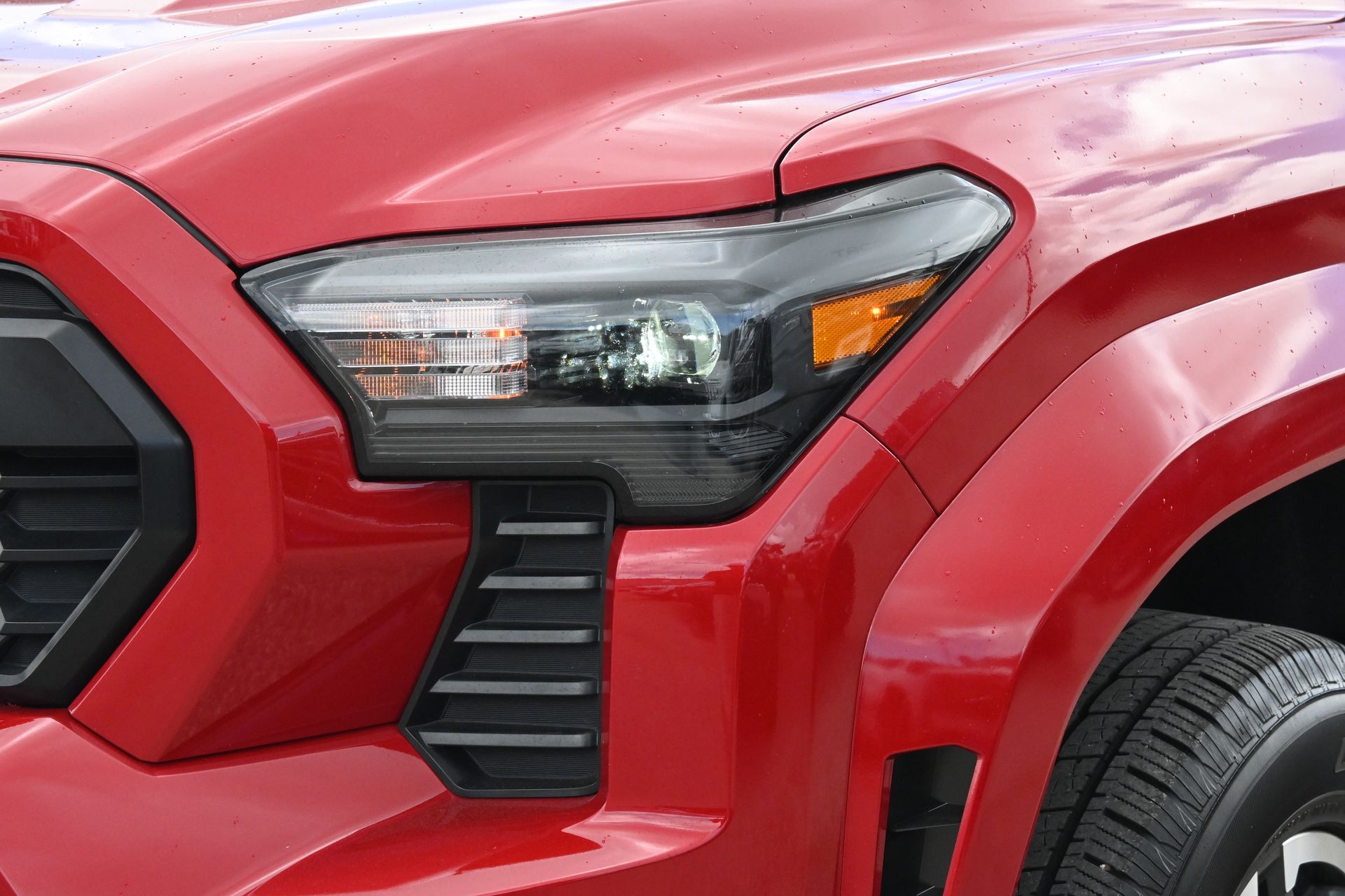 2025 Toyota Tacoma TRD Sport Red at Community Toyota