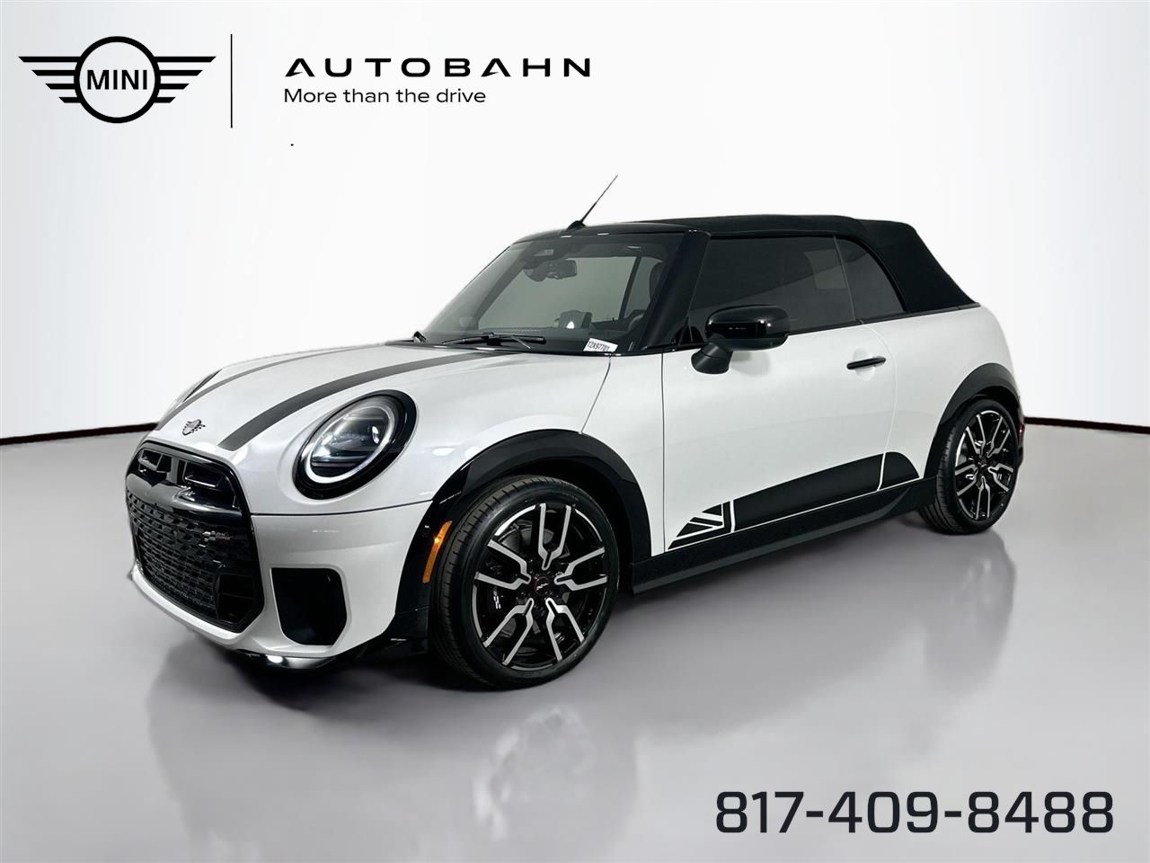 Nanuq White Metallic 2026 MINI Cooper S Convertible FWD Convertible Front-Wheel Drive 7-Speed Automatic