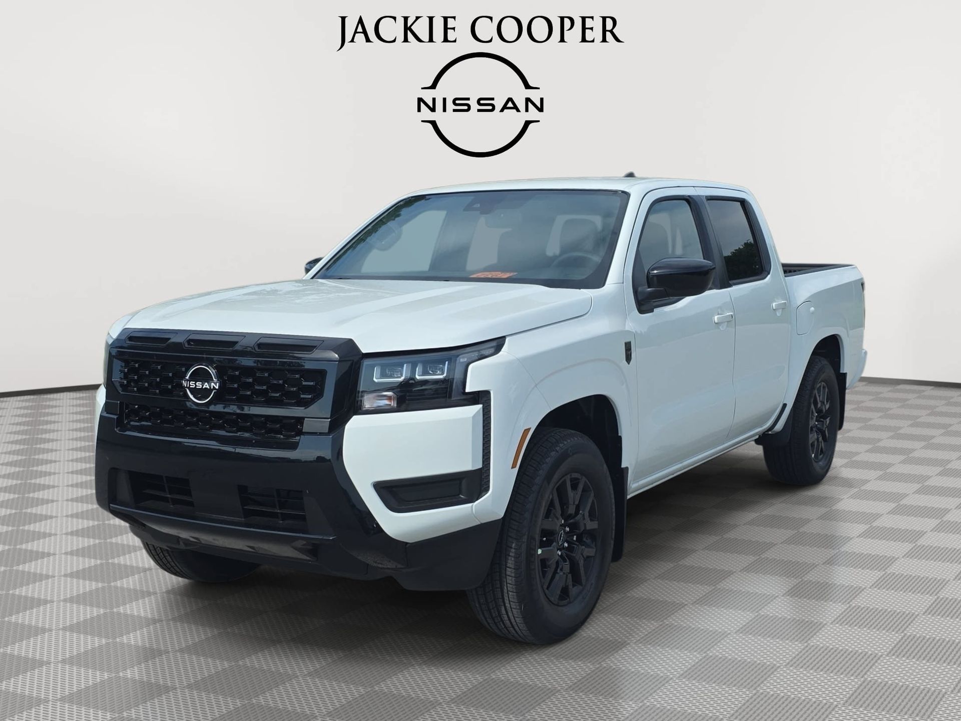 Glacier White 2026 Nissan Frontier Pickup Truck 4X2 9-Speed Automatic Overdrive