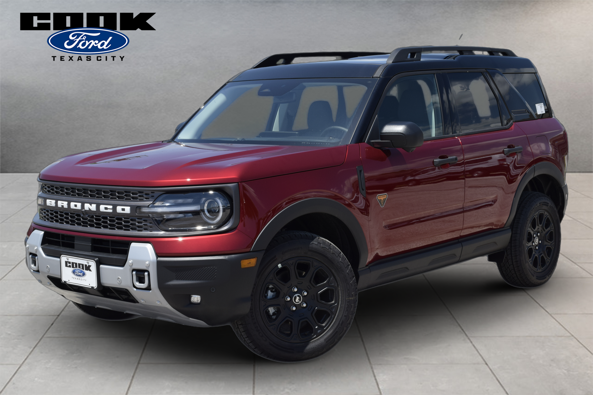 2026 Ford Bronco Sport Badlands Red at Classic Elite Chevrolet Sugar Land