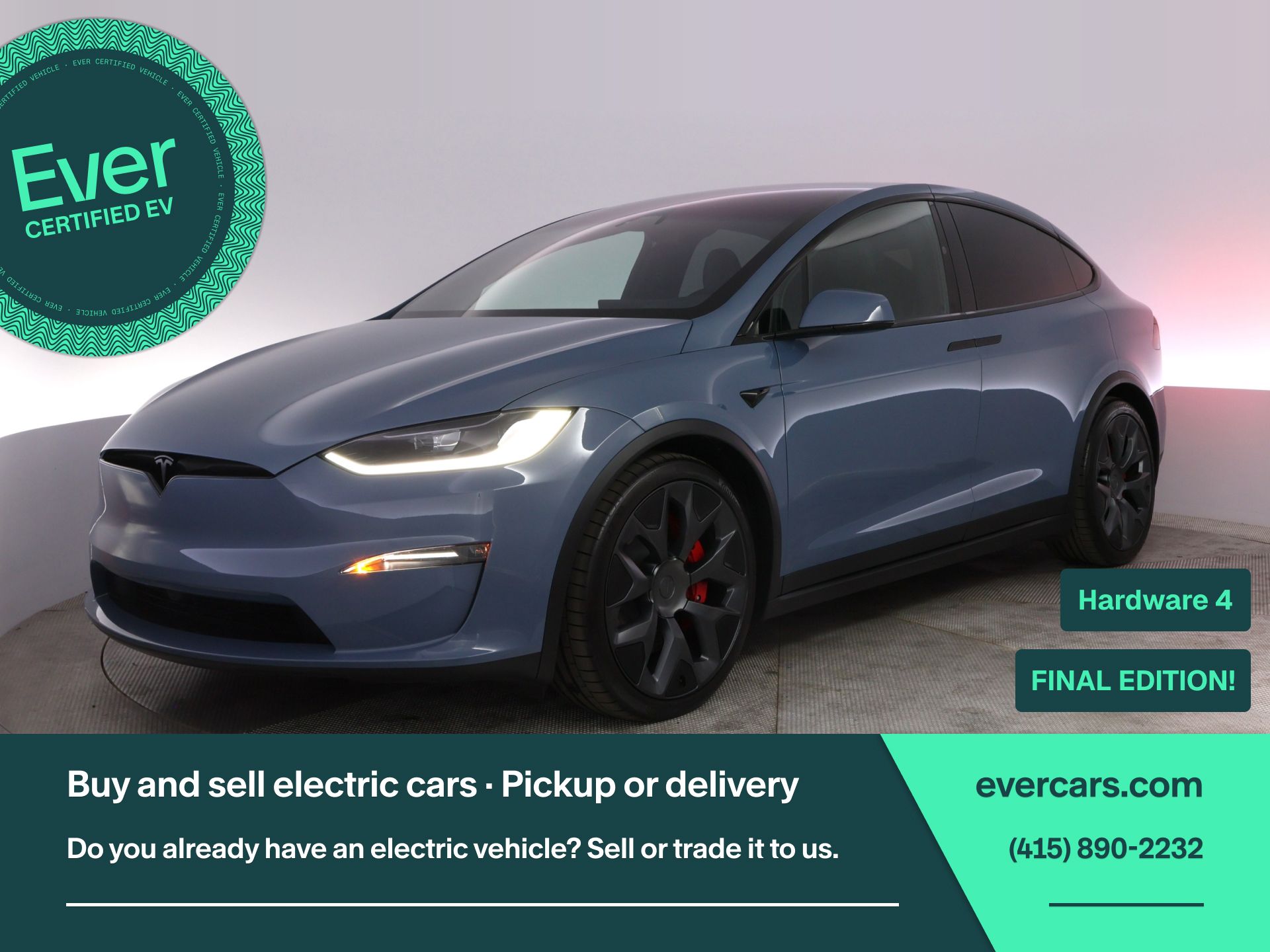 Frost Blue 2026 Tesla Model X SUV / Crossover All-Wheel Drive 1-Speed Automatic