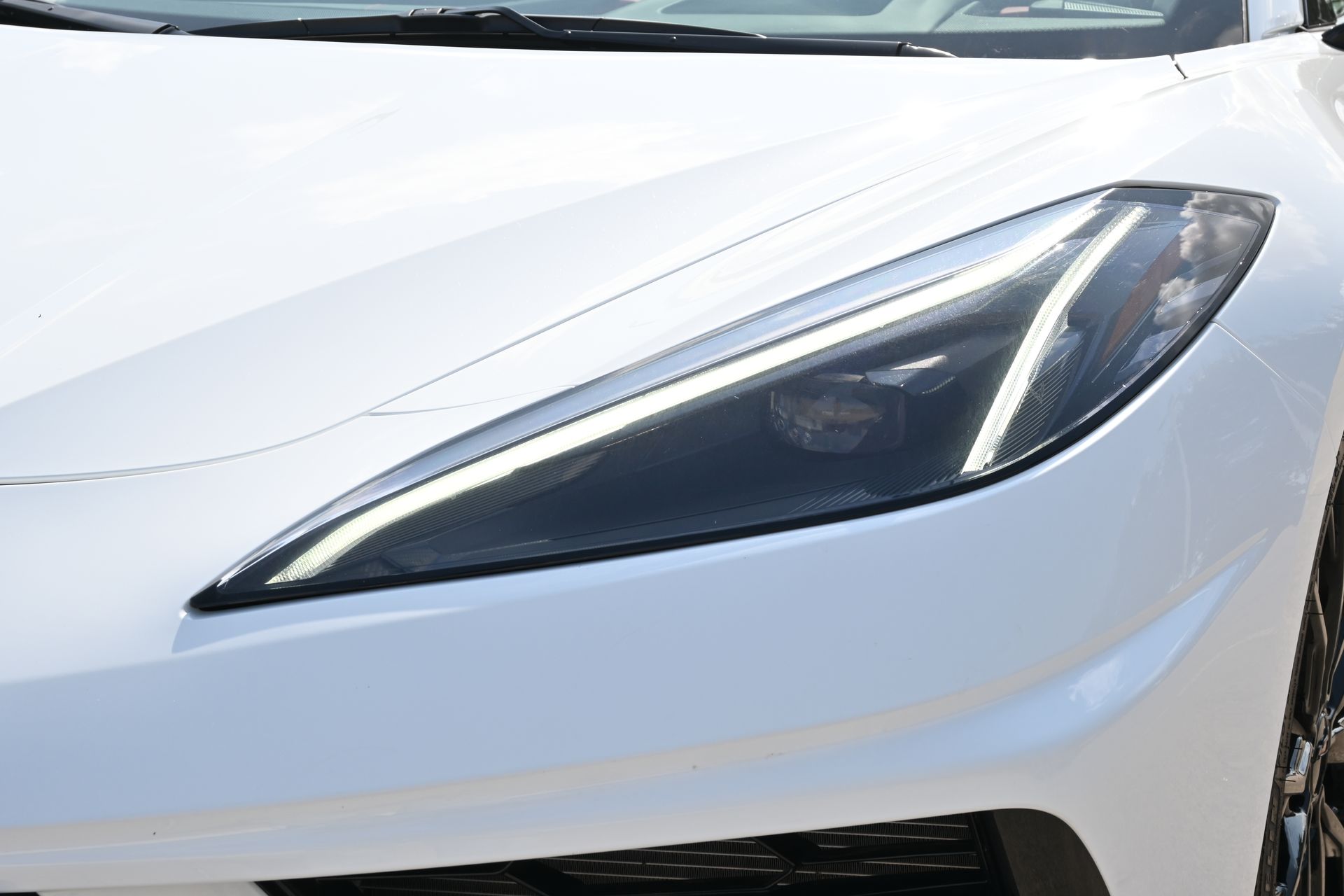 2024 Chevrolet Corvette Stingray White at Central Houston Nissan