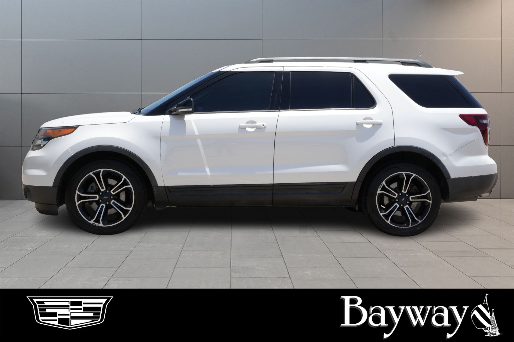 2015 Ford Explorer Sport White at Ultimate Motorsports