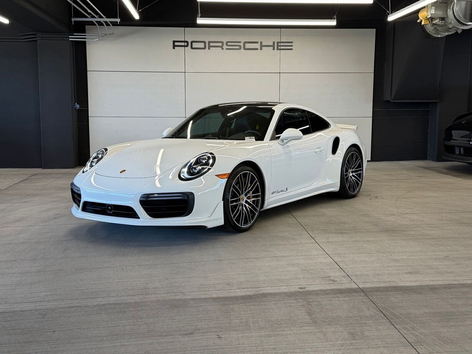 White 2019 Porsche 911 Turbo S Coupe AWD Coupe All-Wheel Drive 7-Speed Automatic