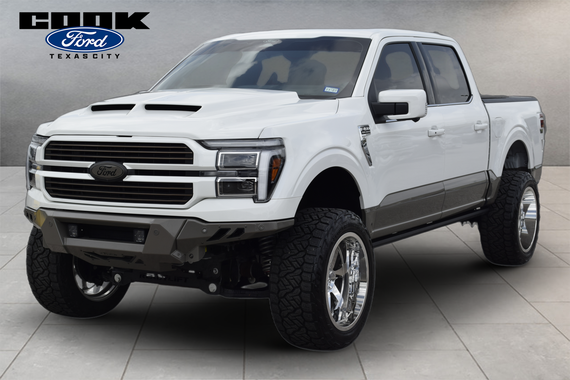 2025 Ford F-150 King Ranch White at Classic Elite Chevrolet Hwy 6