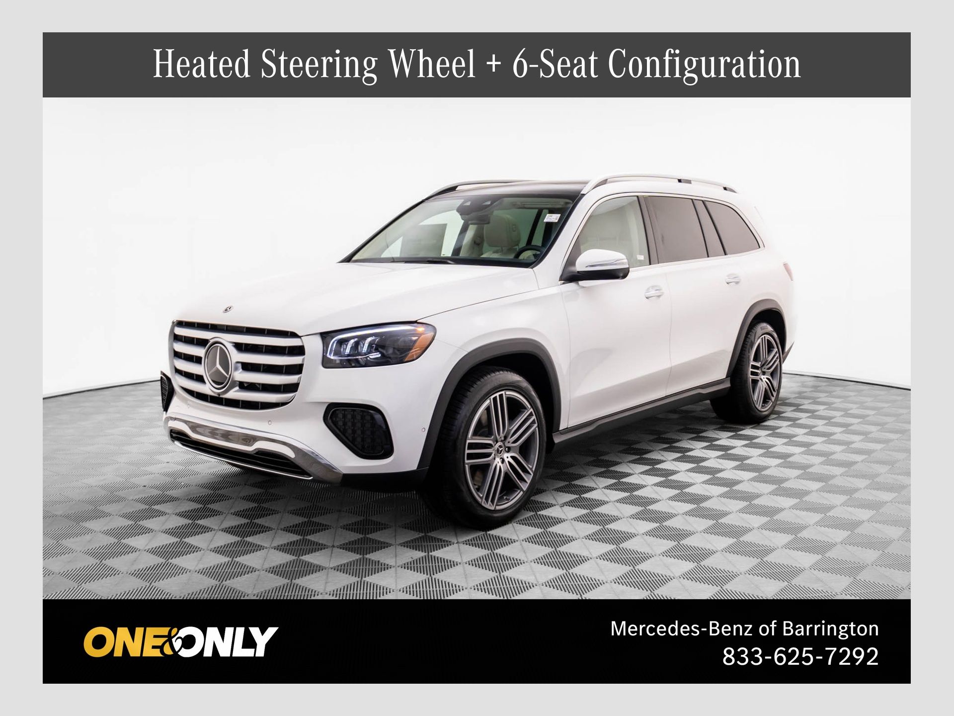 Polar White 2026 Mercedes-Benz GLS 450 4MATIC SUV / Crossover All-Wheel Drive 9-Speed Automatic