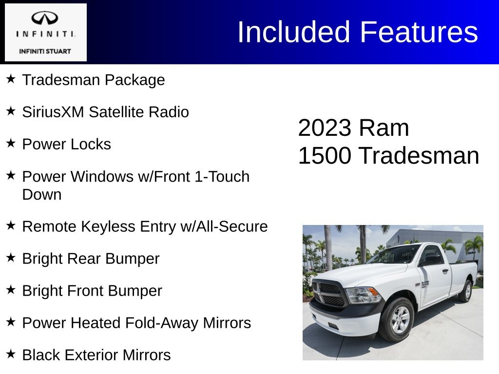used 2023 Ram 1500 Classic car, priced at $25,760