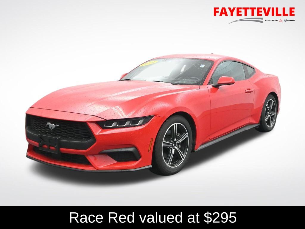 Race Red 2024 Ford Mustang EcoBoost Premium Fastback RWD Coupe Rear-Wheel Drive Automatic