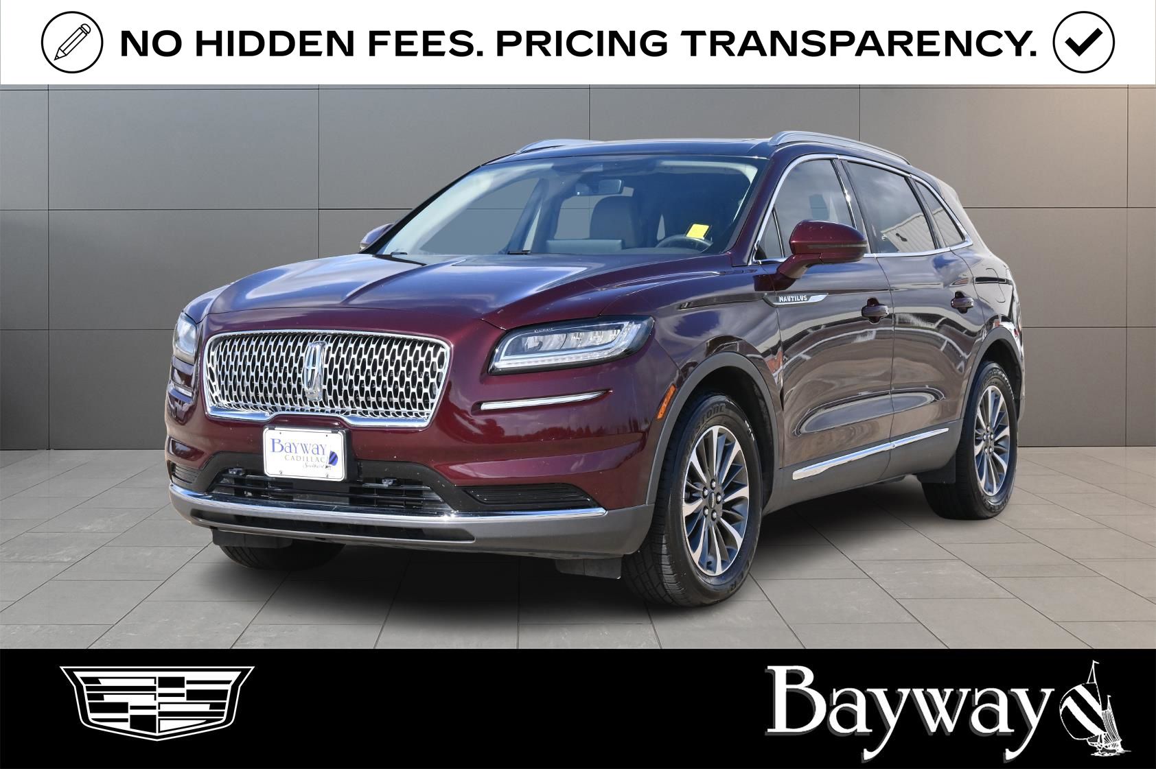 2022 Lincoln Nautilus Reserve Red at DeMontrond Gulf Freeway