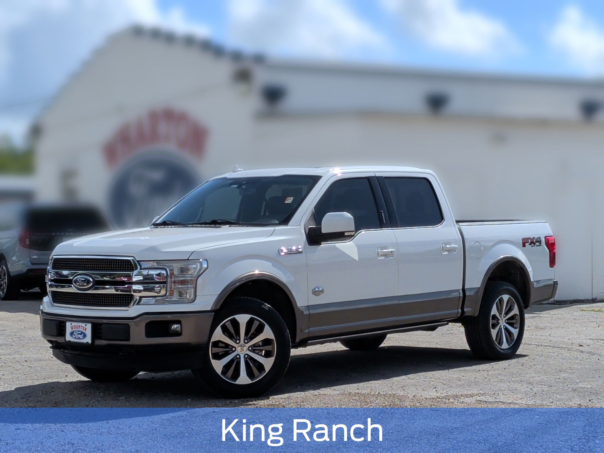 White 2020 Ford F-150 Pickup Truck Four-Wheel Drive Automatic