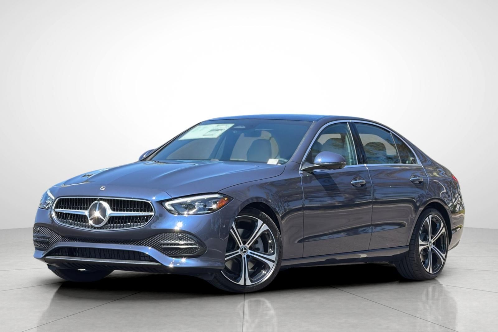 Twilight Blue Metallic 2026 Mercedes-Benz C-Class Sedan Rear-Wheel Drive 9-Speed Automatic