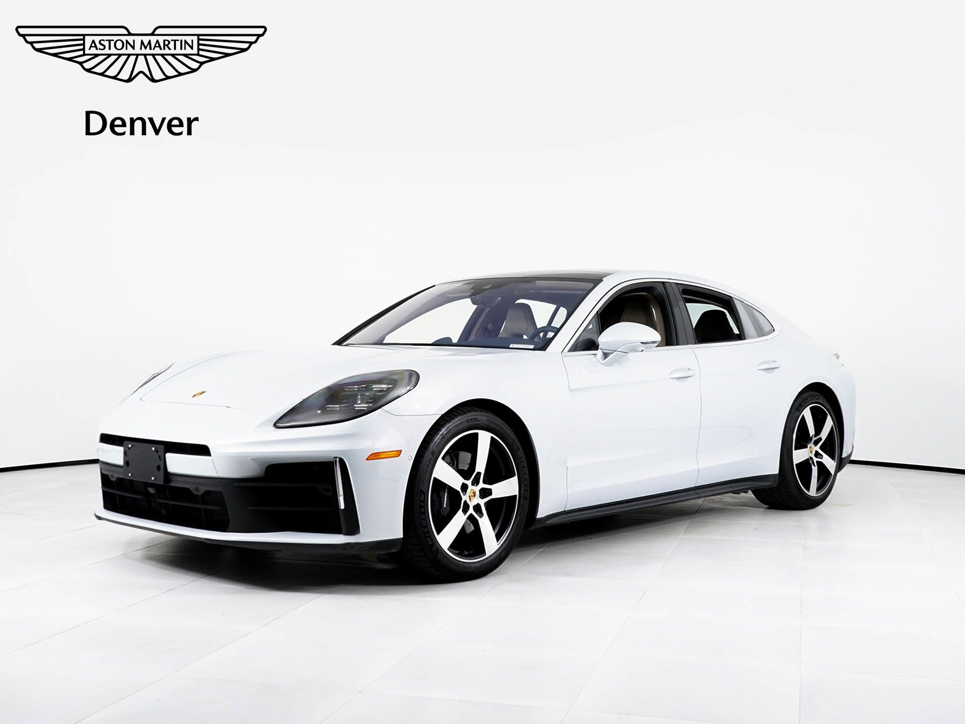 Gray (Ice Grey Metallic) 2025 Porsche Panamera Sedan All-Wheel Drive 8-Speed Automatic