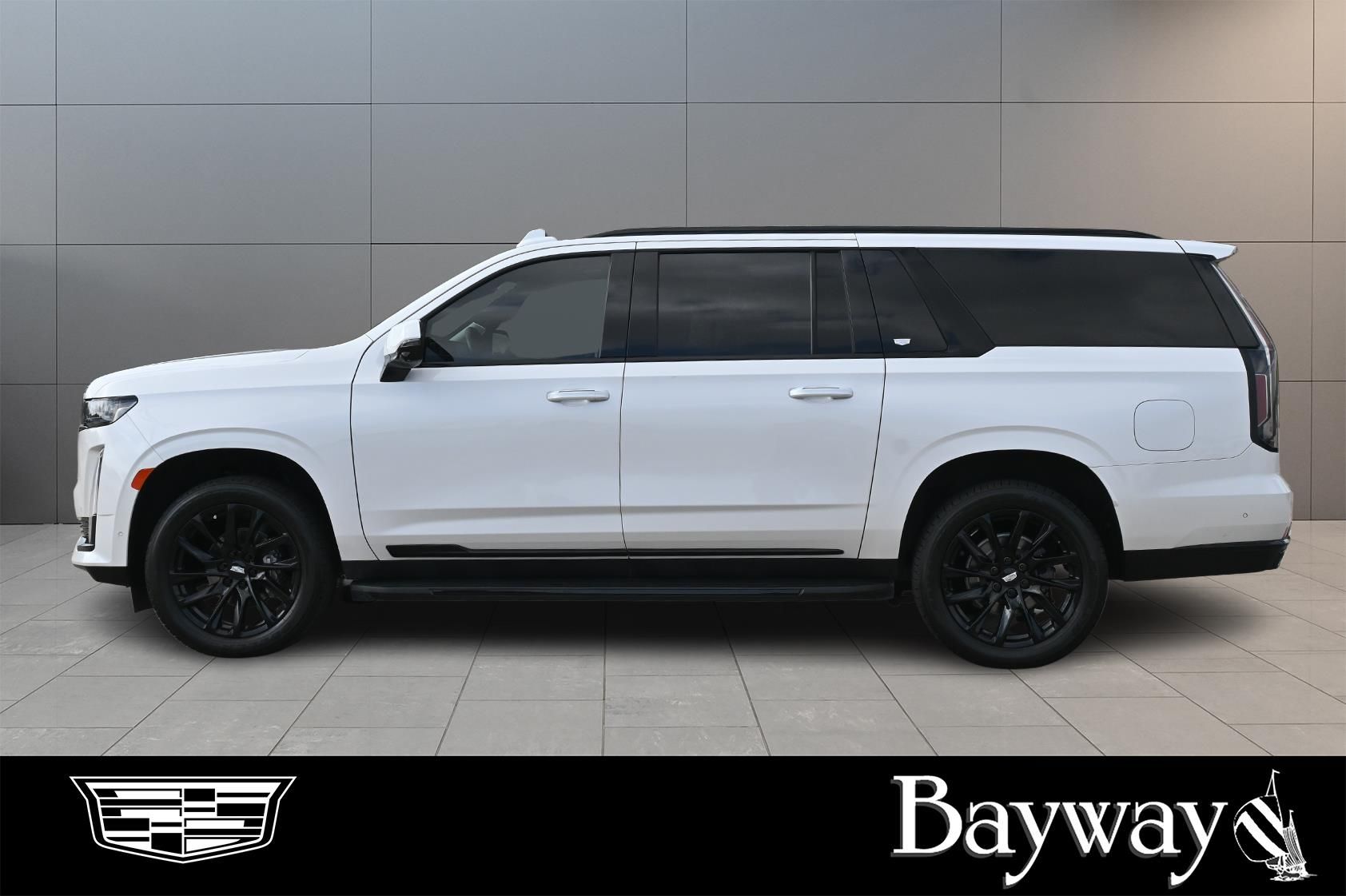 2022 Cadillac Escalade ESV Sport Platinum White at DeMontrond Automotive Group