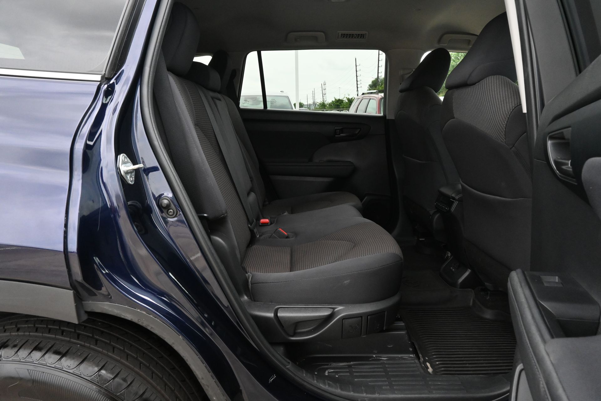 2023 Toyota Highlander LE Blue at Joe Myers Mazda Kia