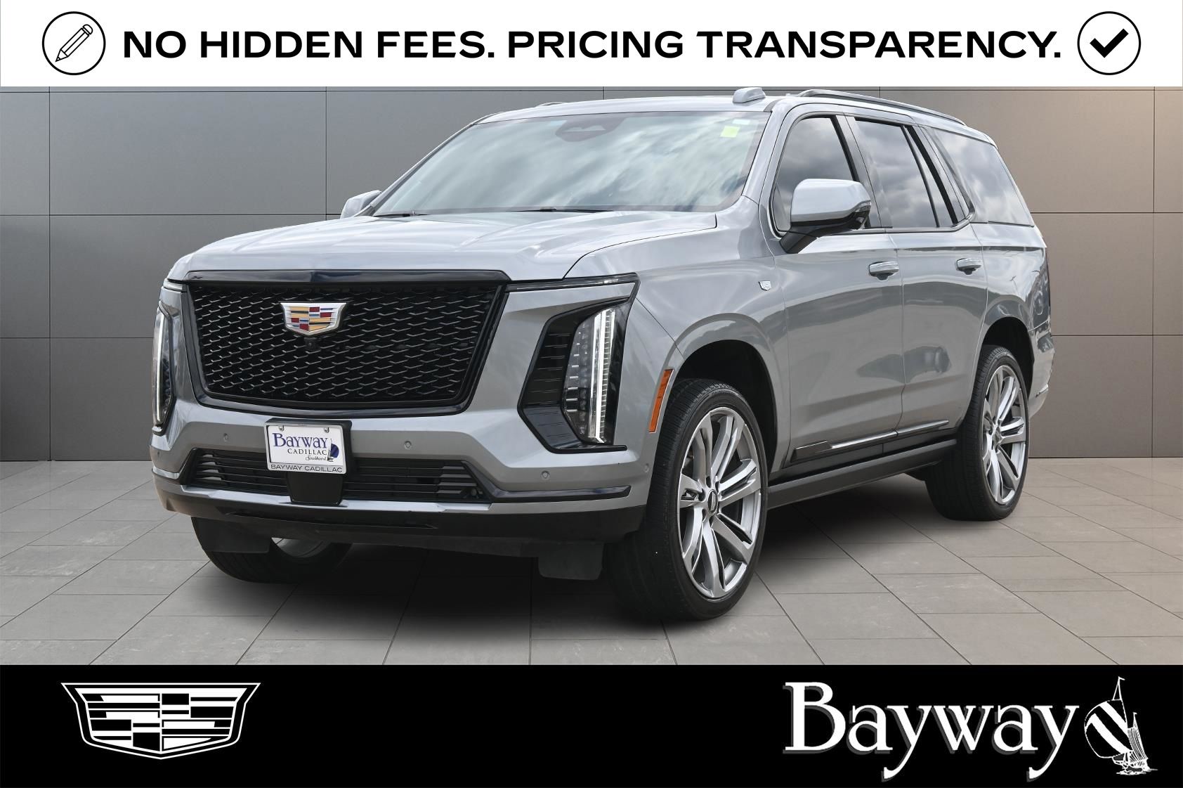 2025 Cadillac Escalade Sport Platinum Silver at Bayway Cadillac of The Woodlands