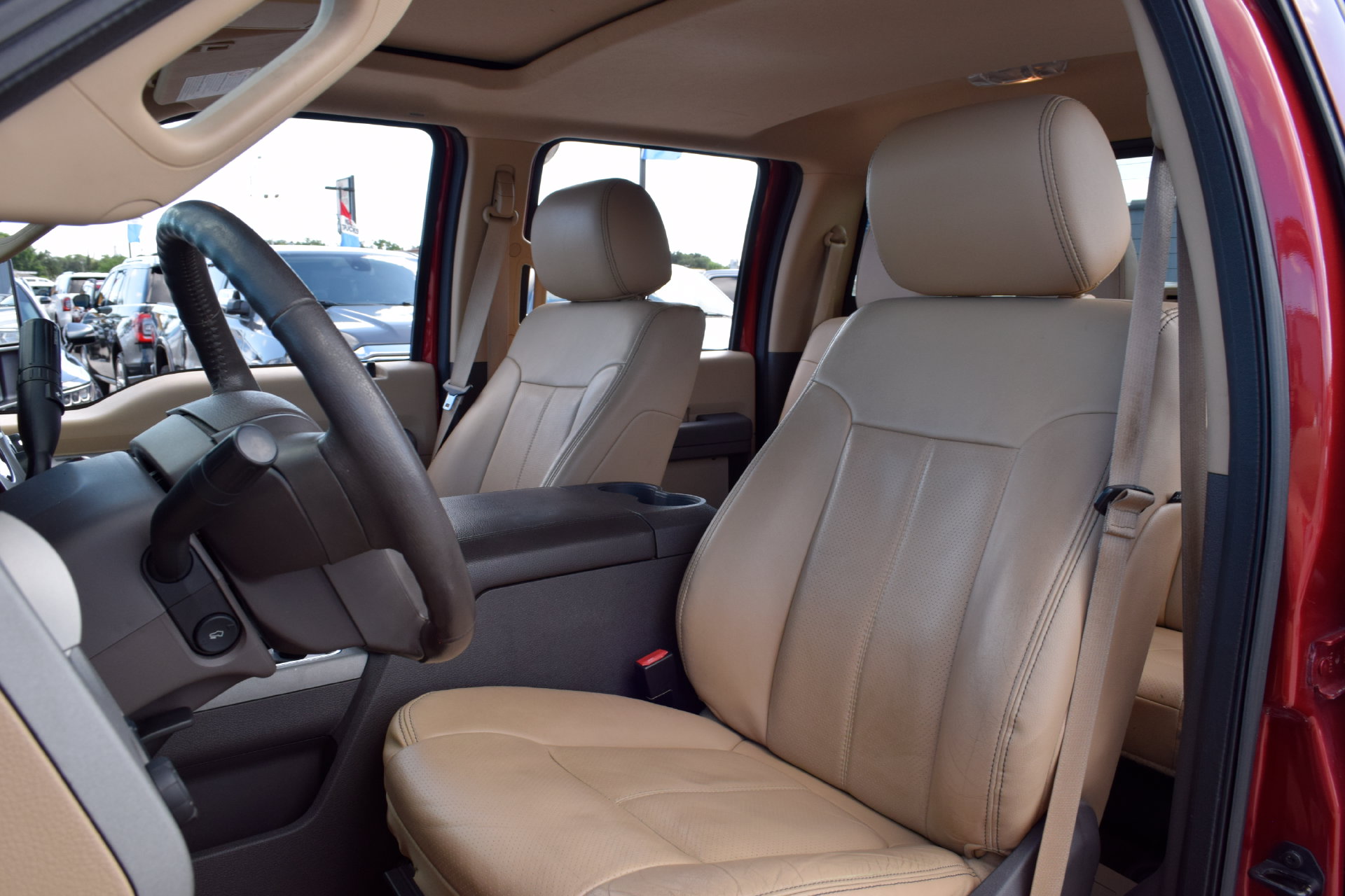 2016 Ford F-250SD Lariat Red at Emmons Autoplex