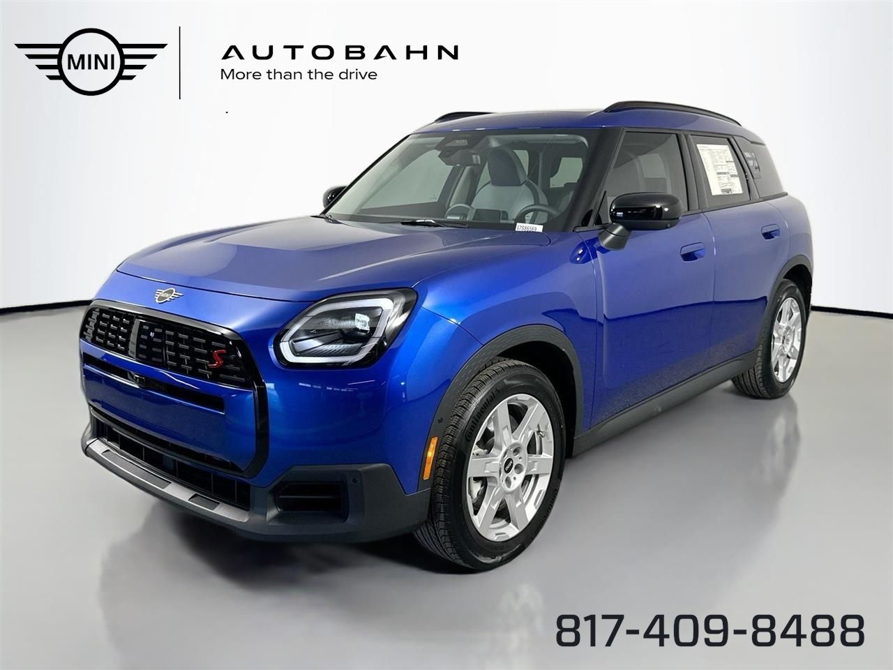 Blazing Blue Metallic 2025 MINI Countryman Cooper S ALL4 SUV / Crossover All-Wheel Drive 7-Speed Automatic