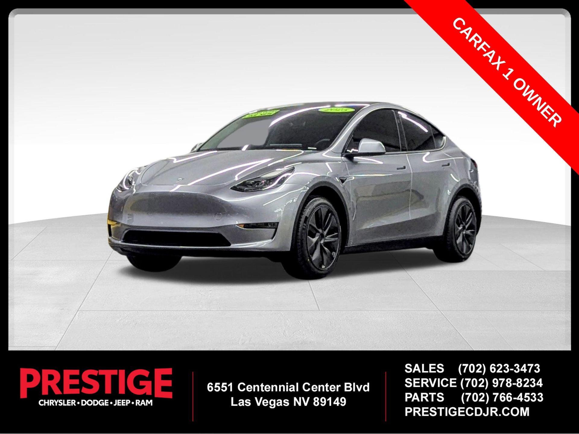 Quicksilver 2025 Tesla Model Y SUV / Crossover Rear-Wheel Drive 1-Speed Automatic