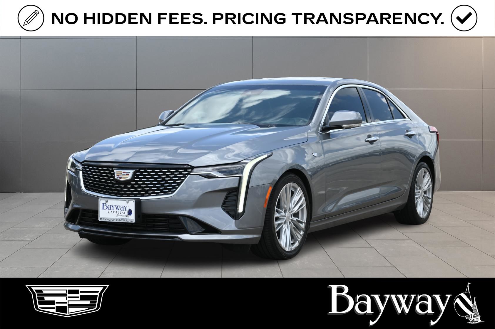 2020 Cadillac CT4 Premium Luxury Gray at Martin Chrysler Dodge Jeep Ram