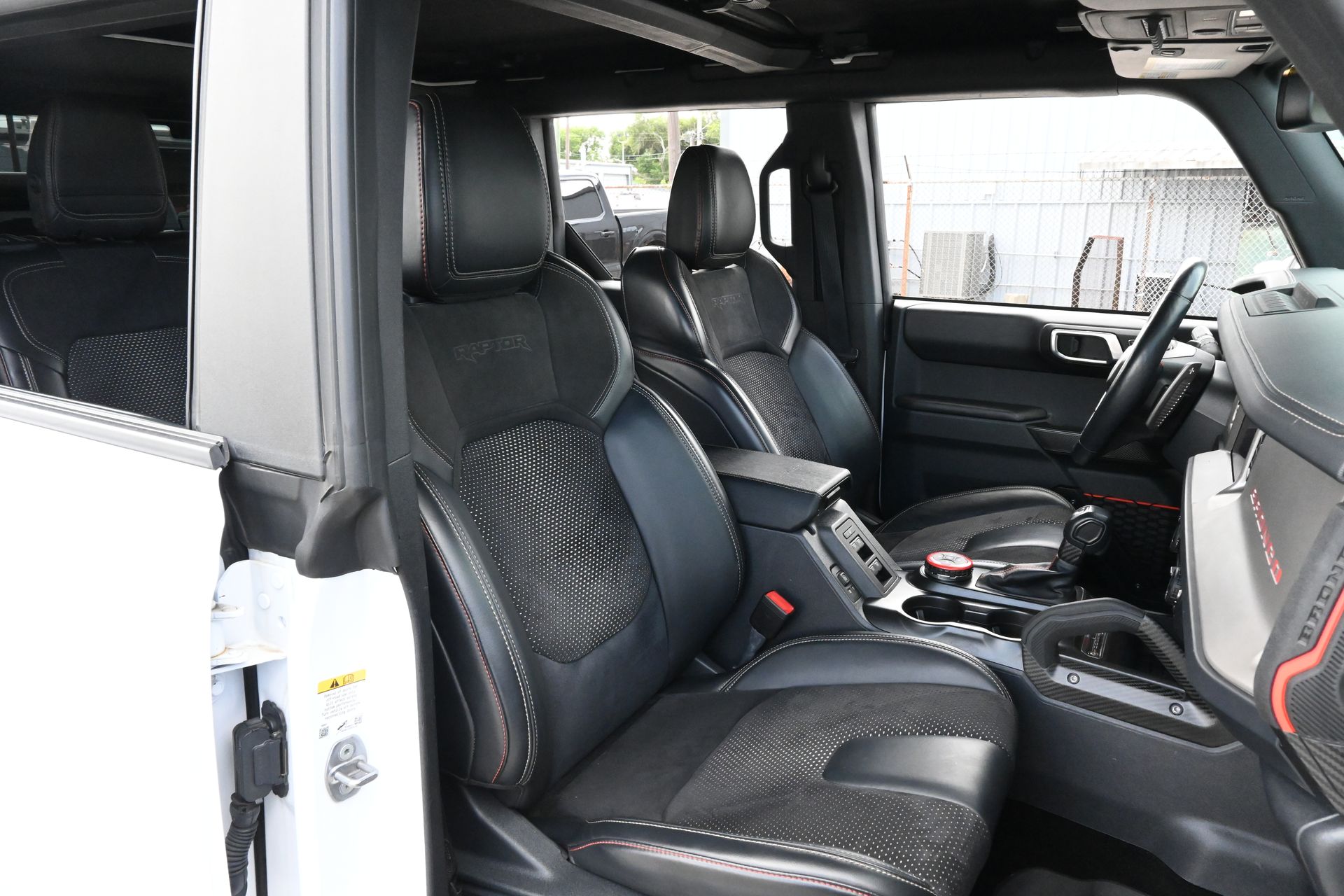2024 Ford Bronco Raptor White at EAG Ford Navasota