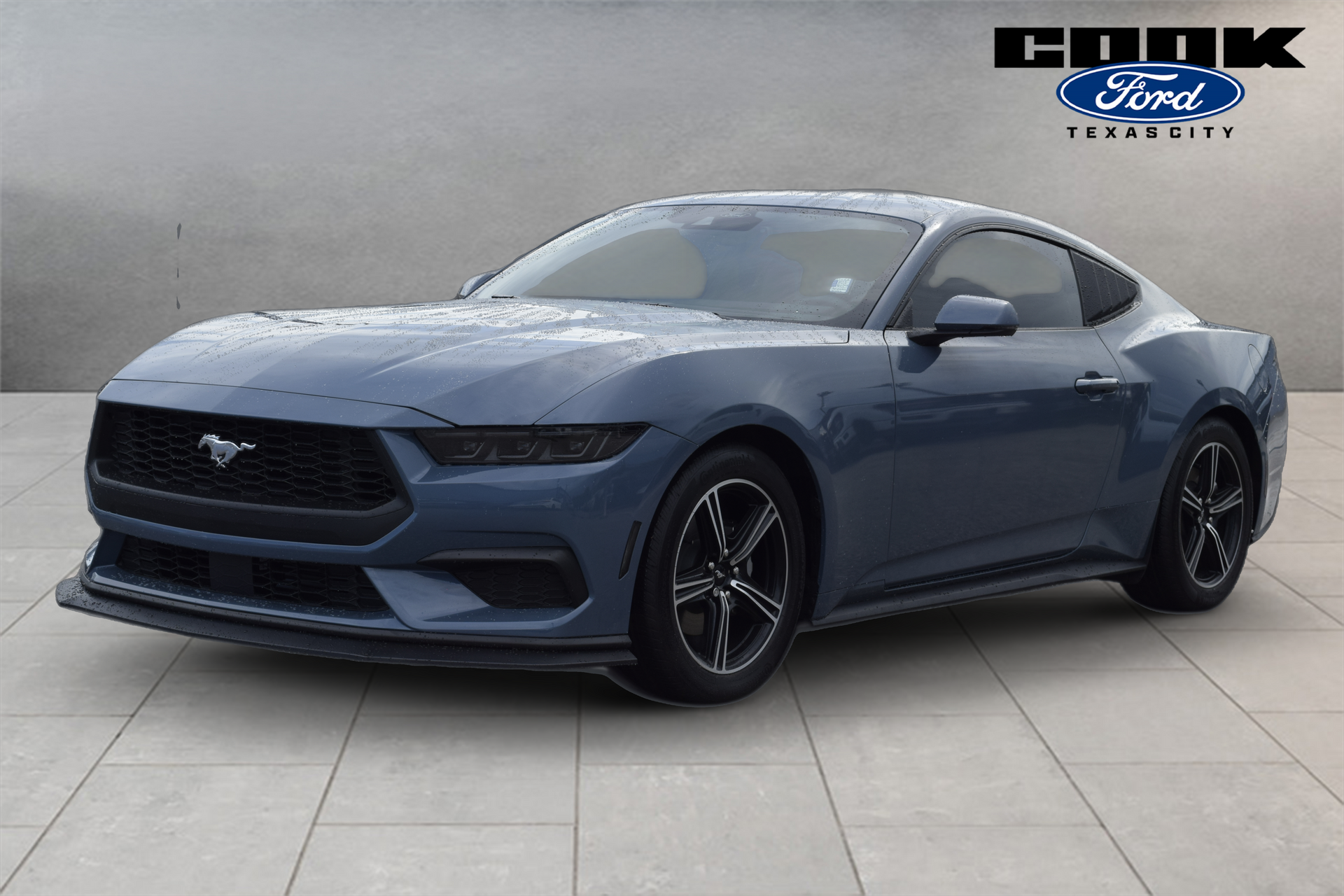 2025 Ford Mustang EcoBoost Premium Blue at Emmons Autoplex