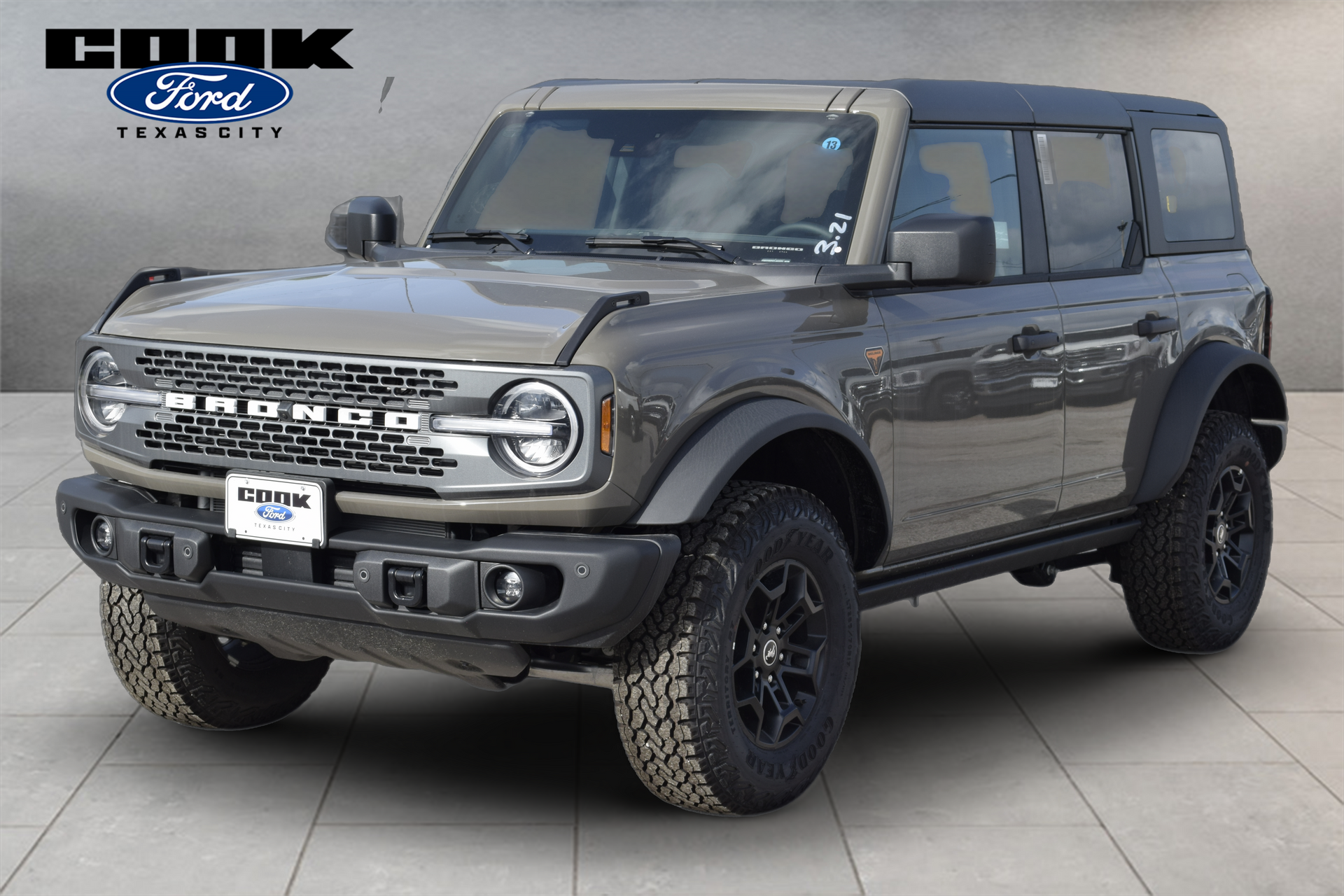 2026 Ford Bronco Badlands Gray at Big Star Chrysler Jeep Dodge Ram 