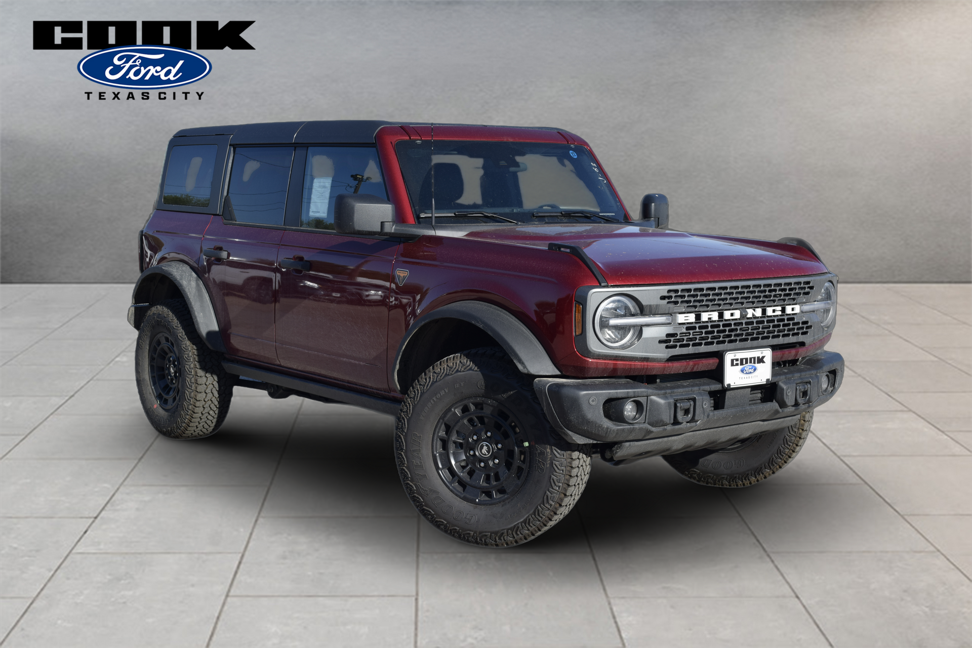 2026 Ford Bronco Badlands Red at Cook Ford