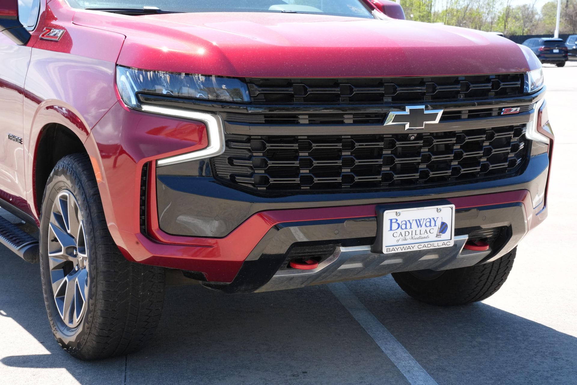 2024 Chevrolet Tahoe Z71 Red at Bayway Cadillac Southwest