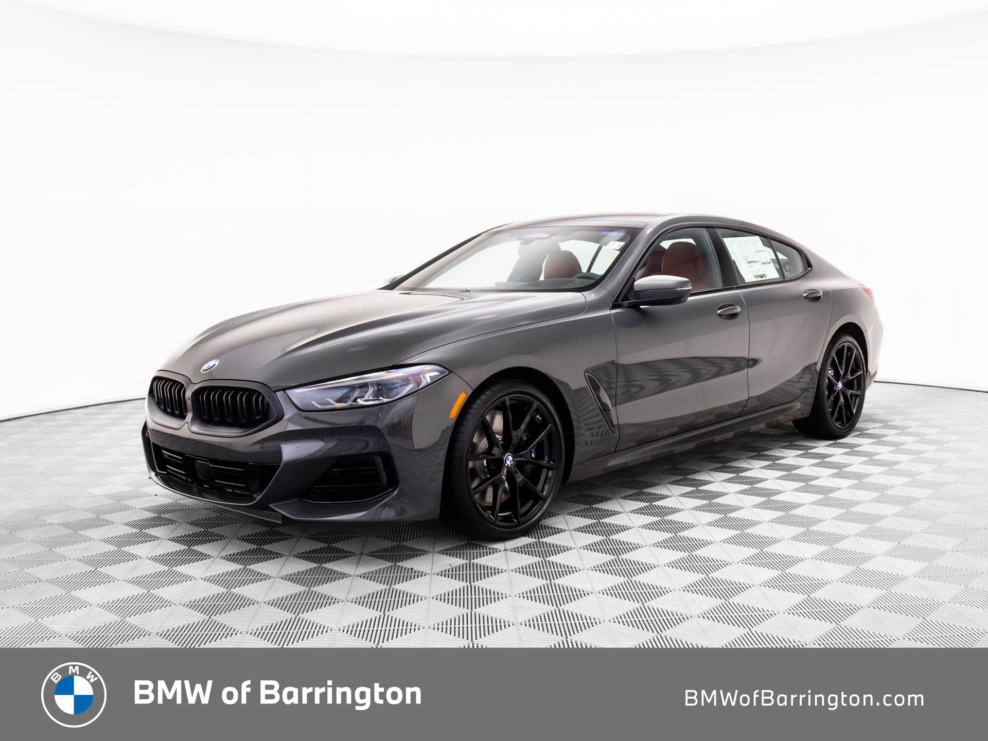 Gray (Dravit Grey Metallic) 2026 BMW 8 Series Coupe All-Wheel Drive 8-Speed Automatic