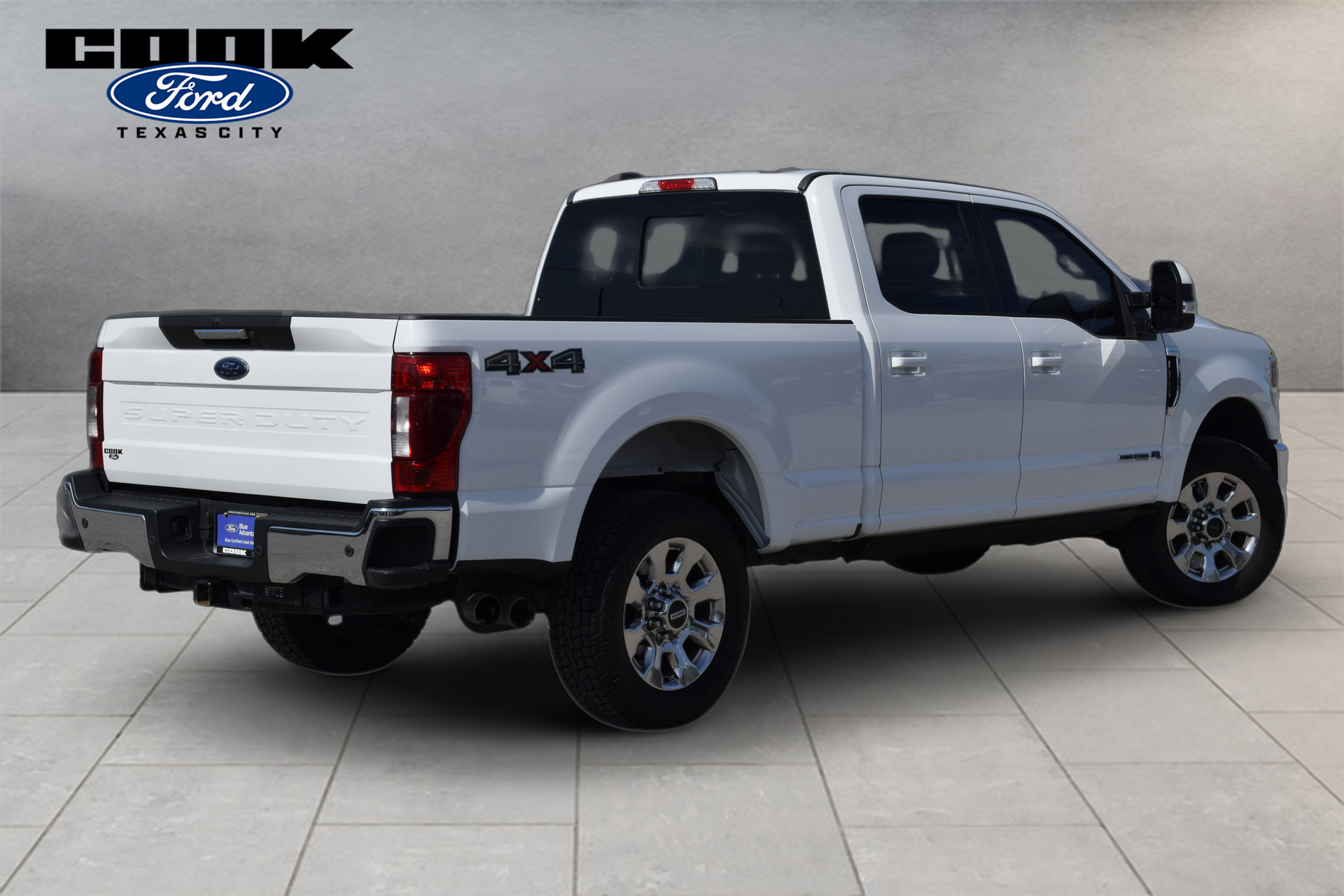 2021 Ford F-250SD Lariat White at Autostrade